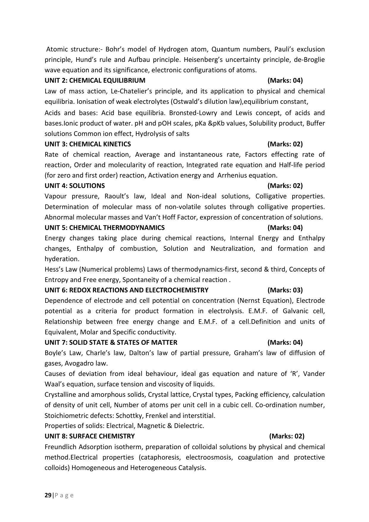 JKBOPEE B.Sc Nursing Syllabus - Page 29
