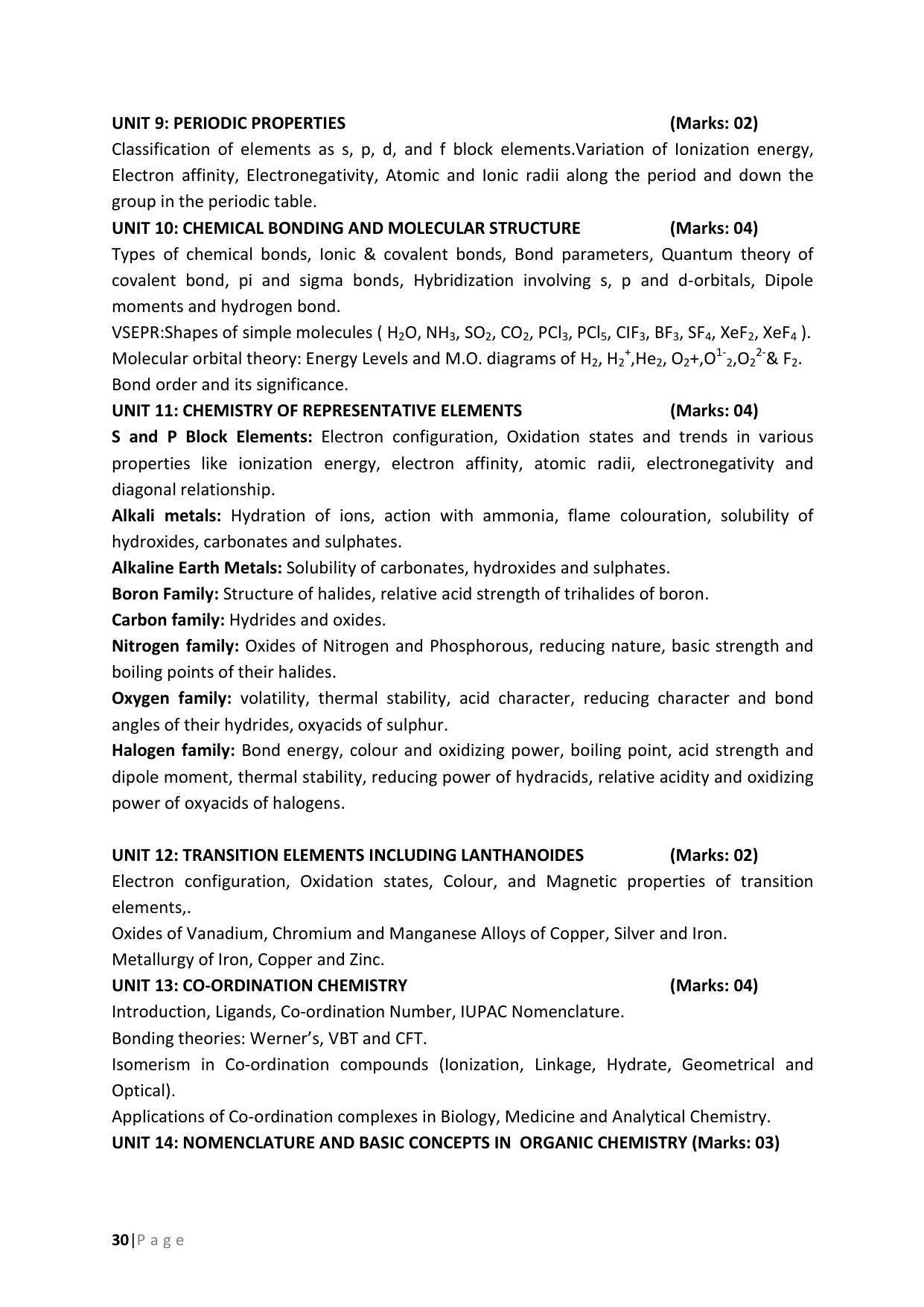 JKBOPEE B.Sc Nursing Syllabus - Page 30