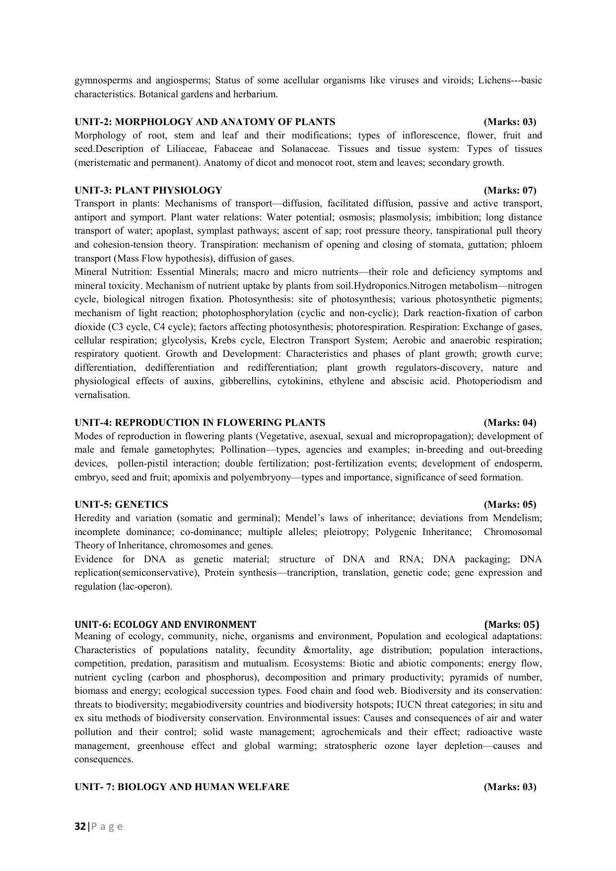 JKBOPEE B.Sc Nursing Syllabus - Page 32