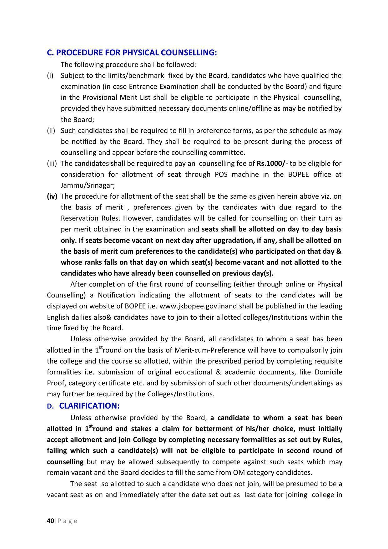 JKBOPEE B.Sc Nursing Syllabus - Page 40