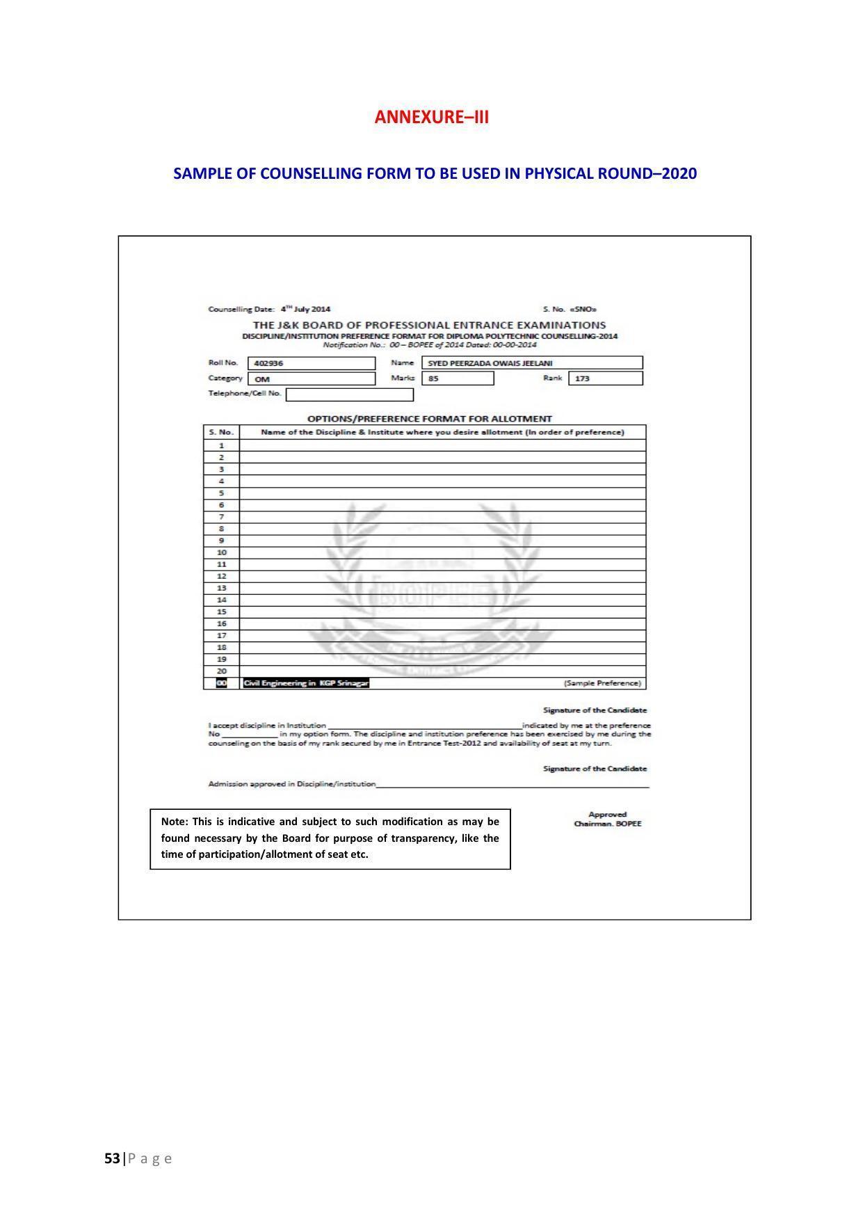 JKBOPEE B.Sc Nursing Syllabus - Page 53
