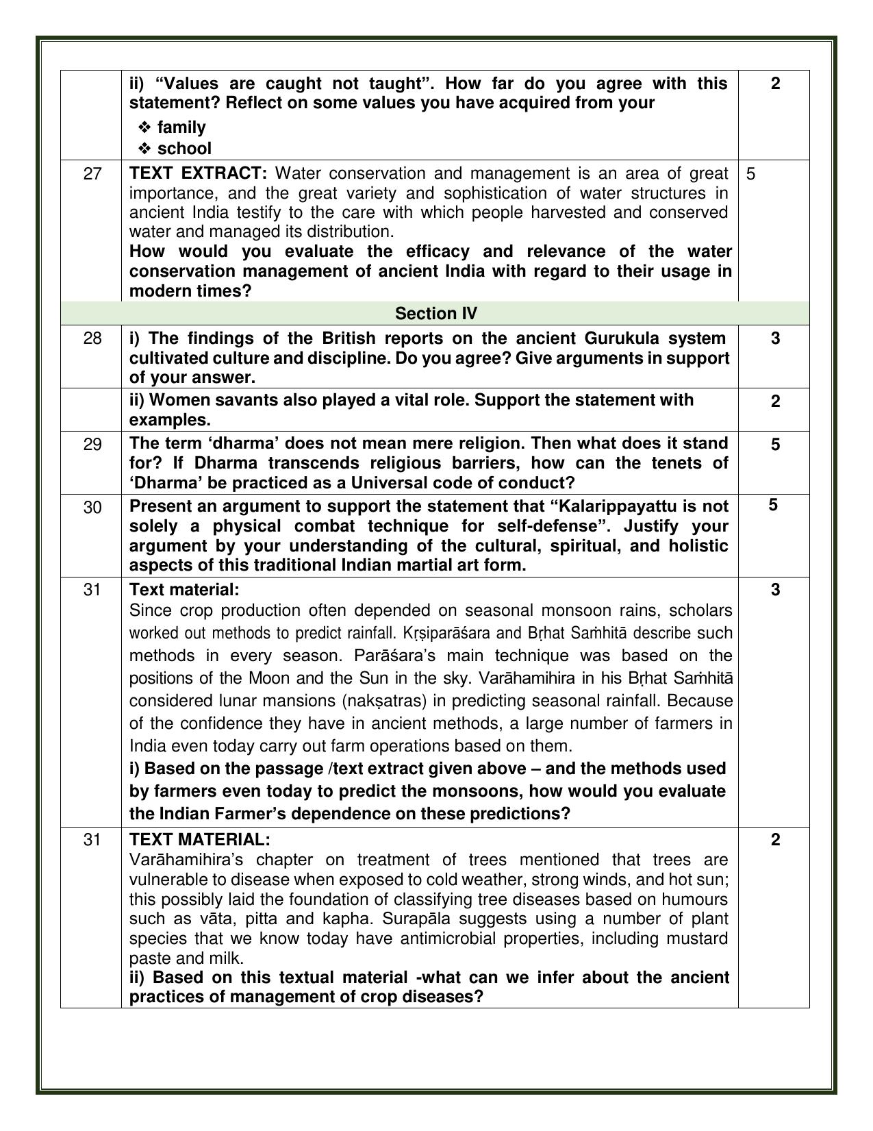 CBSE Class 12 KTPI Sample Question Paper 2024-25 - Page 8