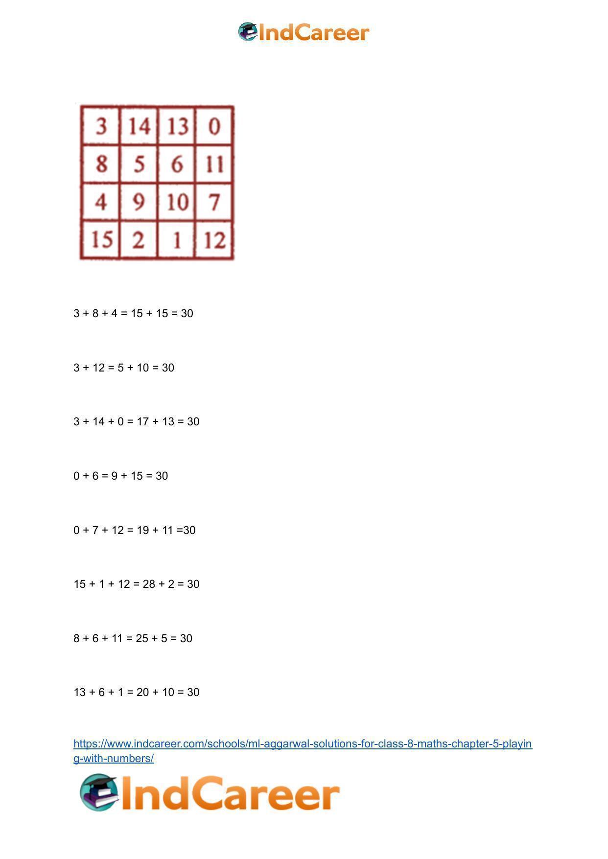 ML Aggarwal Solutions for Class 8 Maths Chapter 5- Playing with Numbers - Page 23
