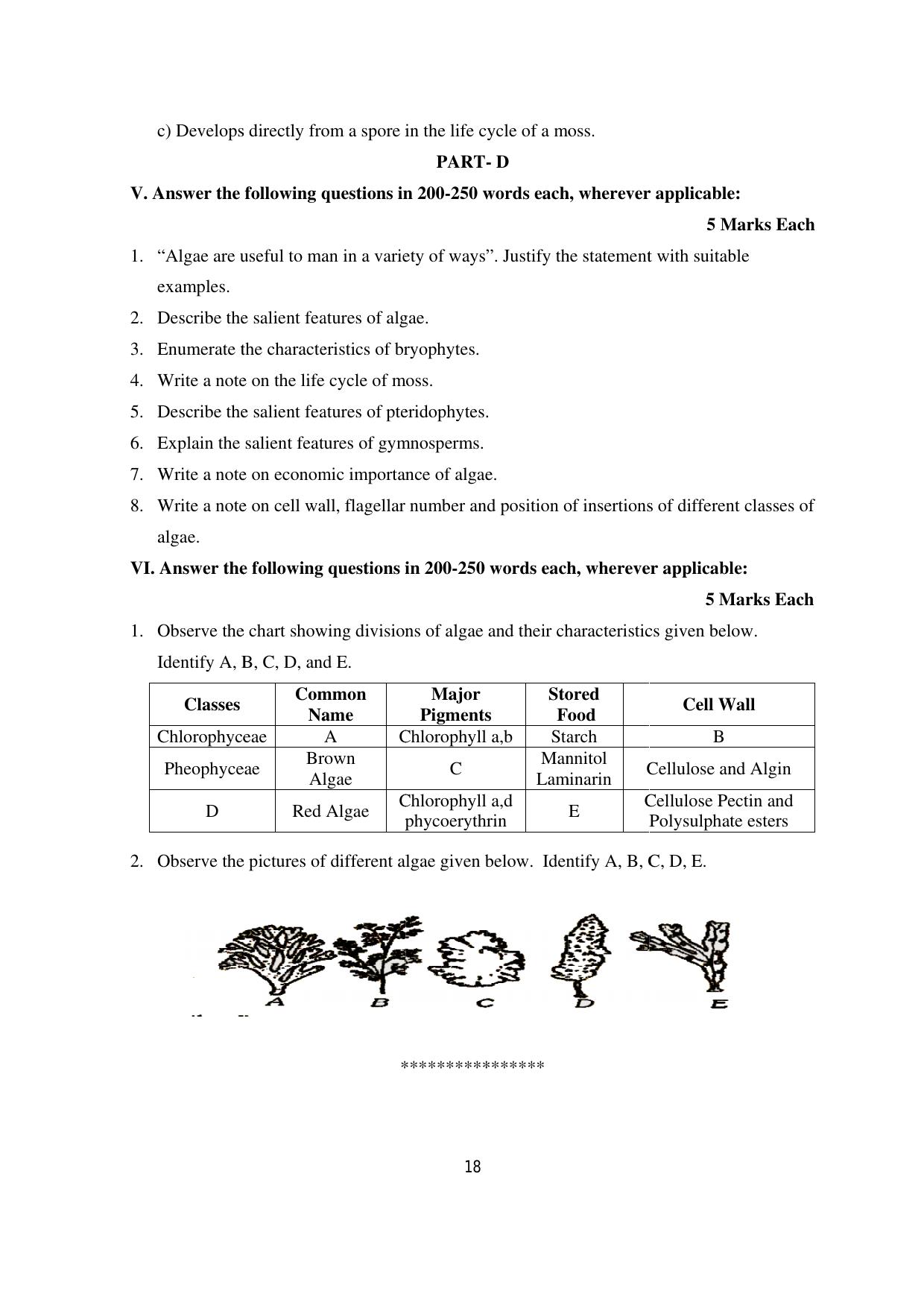 Karnataka 1st PUC Question Bank 2025 - Biology - Page 21