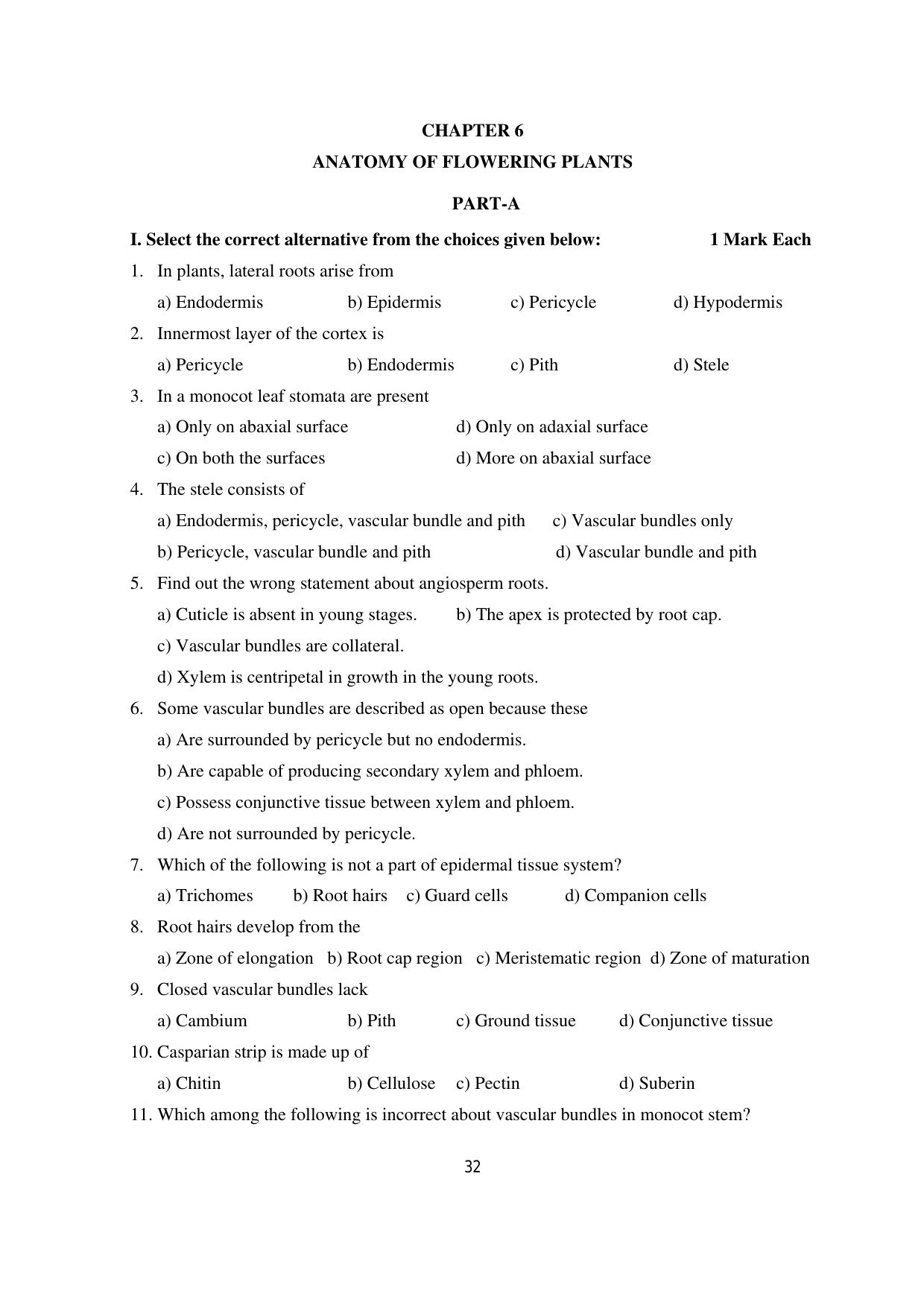 Karnataka 1st PUC Question Bank 2025 - Biology - Page 35