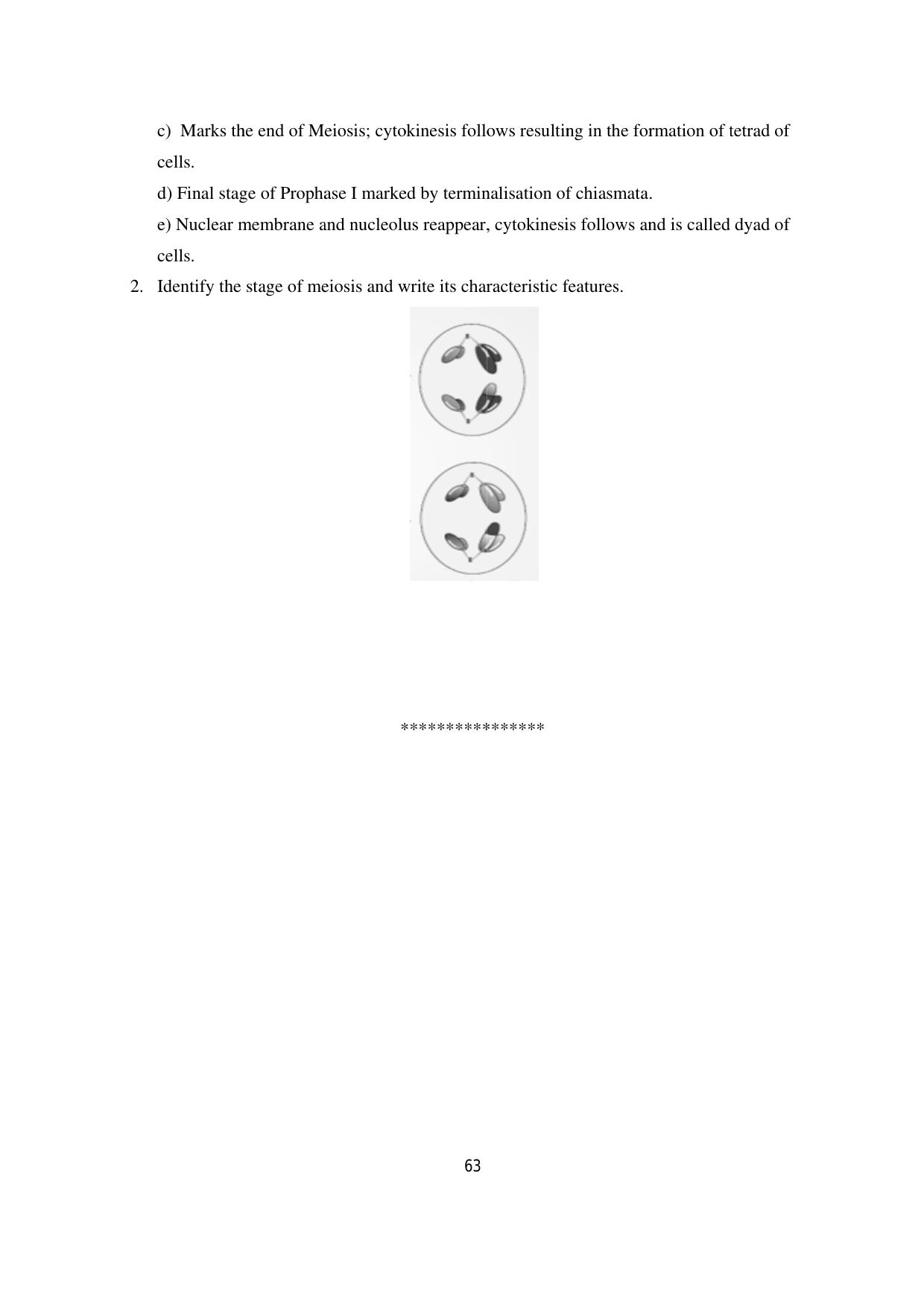 Karnataka 1st PUC Question Bank 2025 - Biology - Page 66