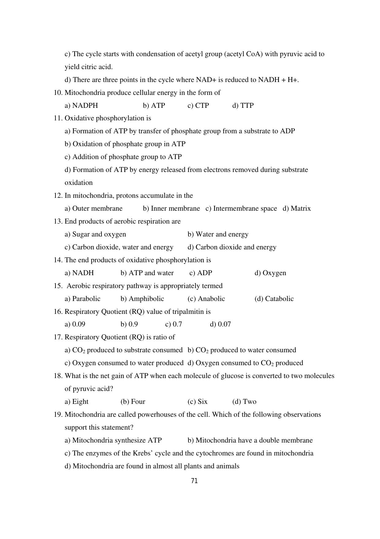 Karnataka 1st PUC Question Bank 2025 - Biology - Page 74
