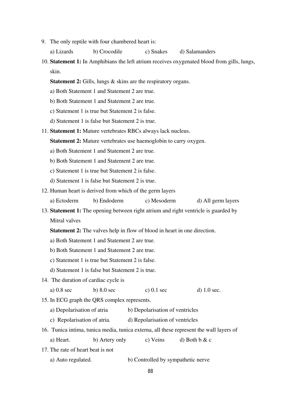 Karnataka 1st PUC Question Bank 2025 - Biology - Page 91