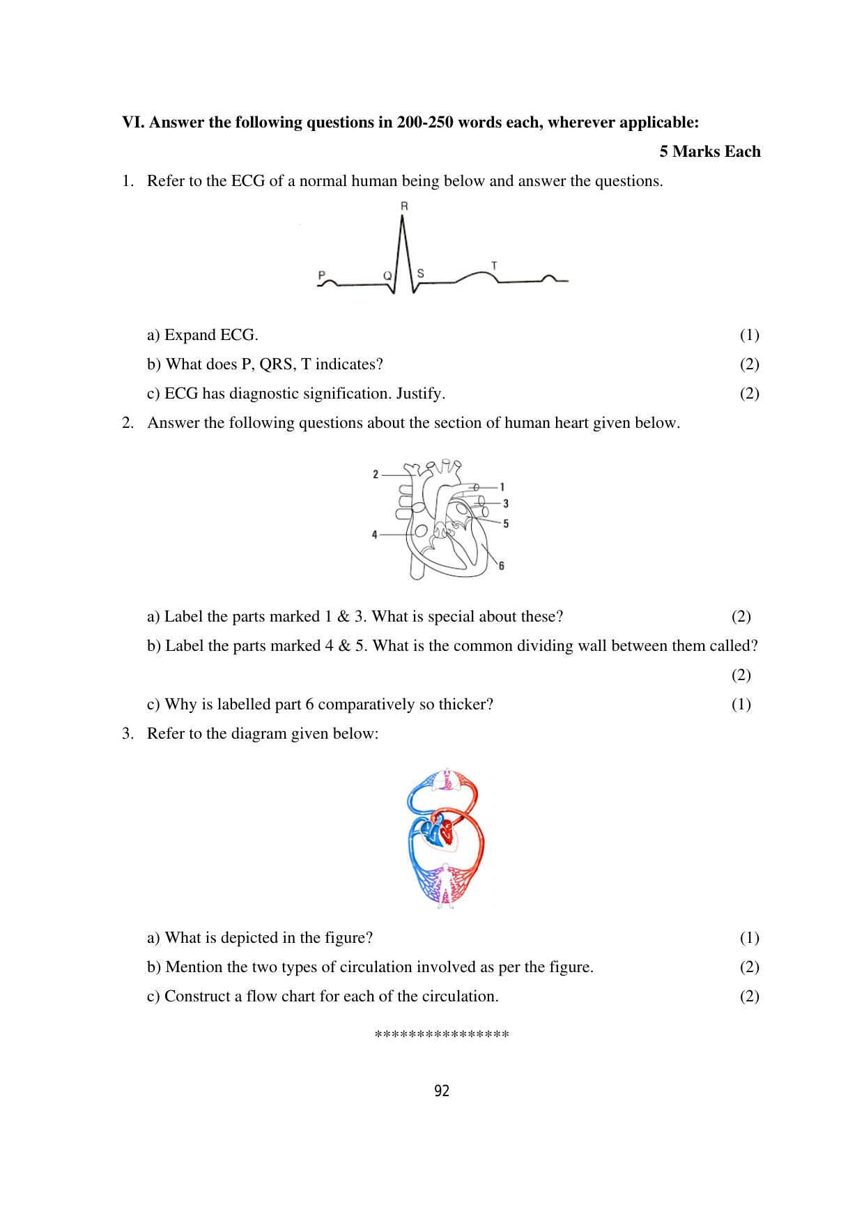 Karnataka 1st PUC Question Bank 2025 - Biology - Page 95