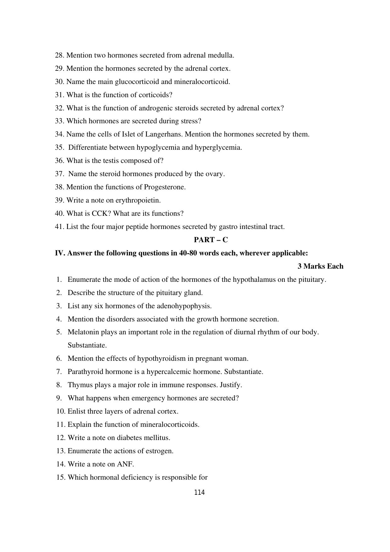 Karnataka 1st PUC Question Bank 2025 - Biology - Page 117