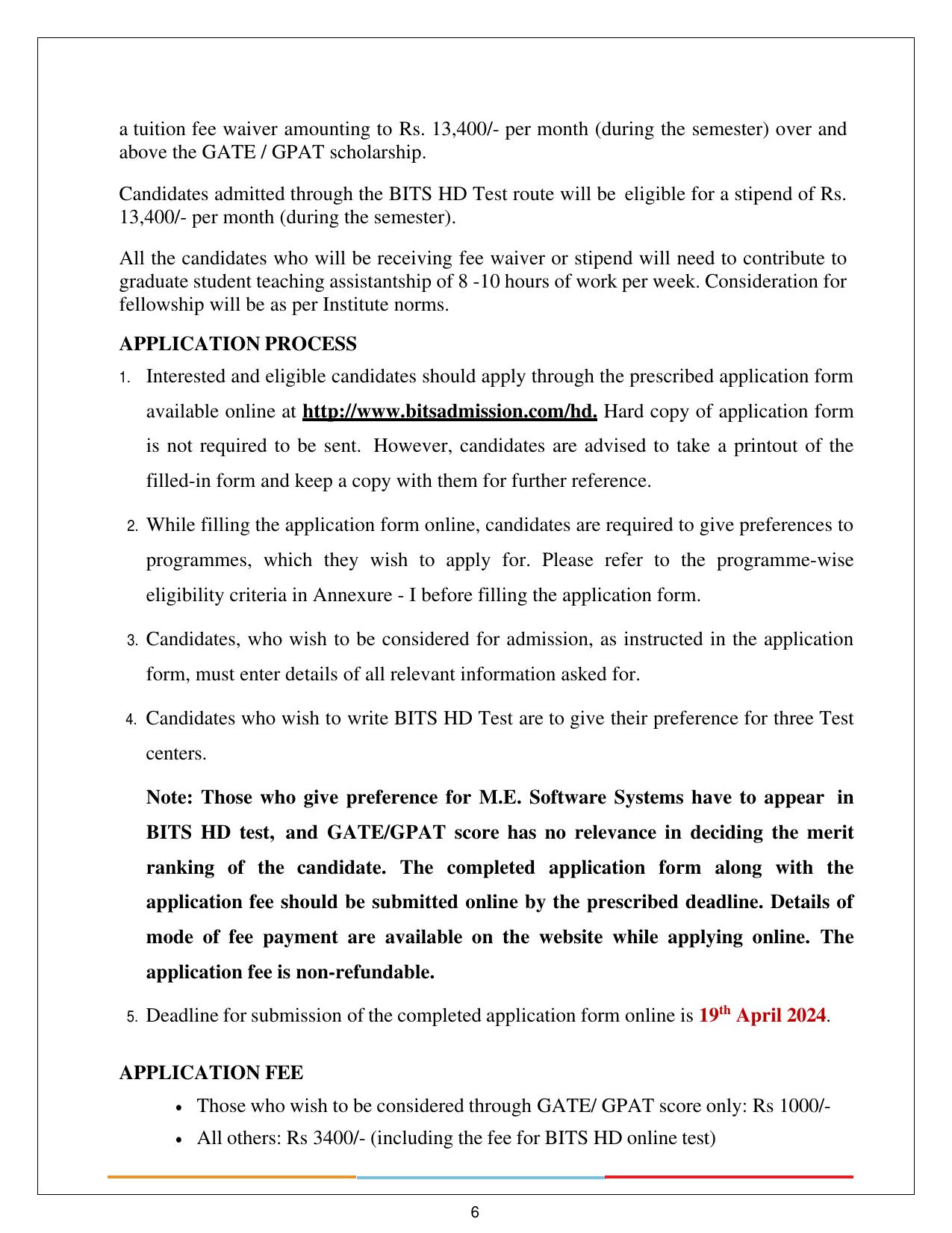 BITS HD 2024 Syllabus - Page 6