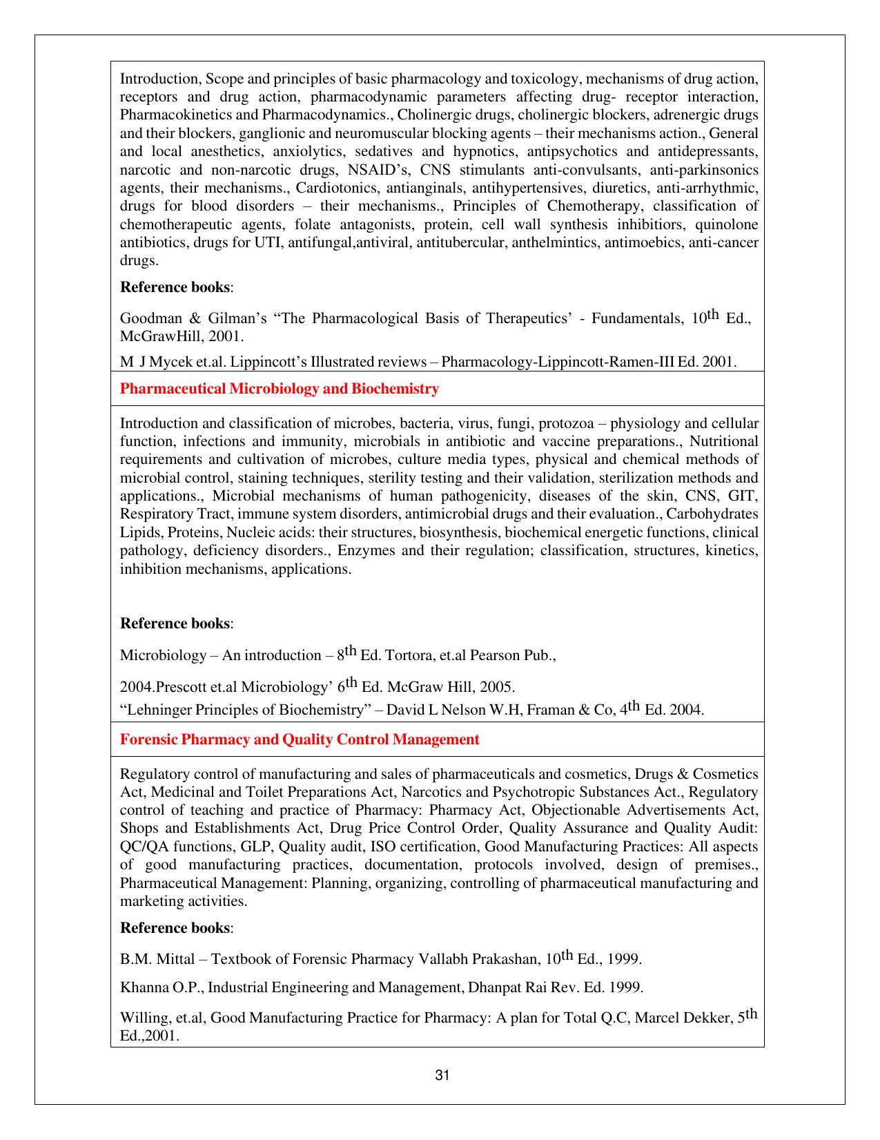 BITS HD 2024 Syllabus - Page 31