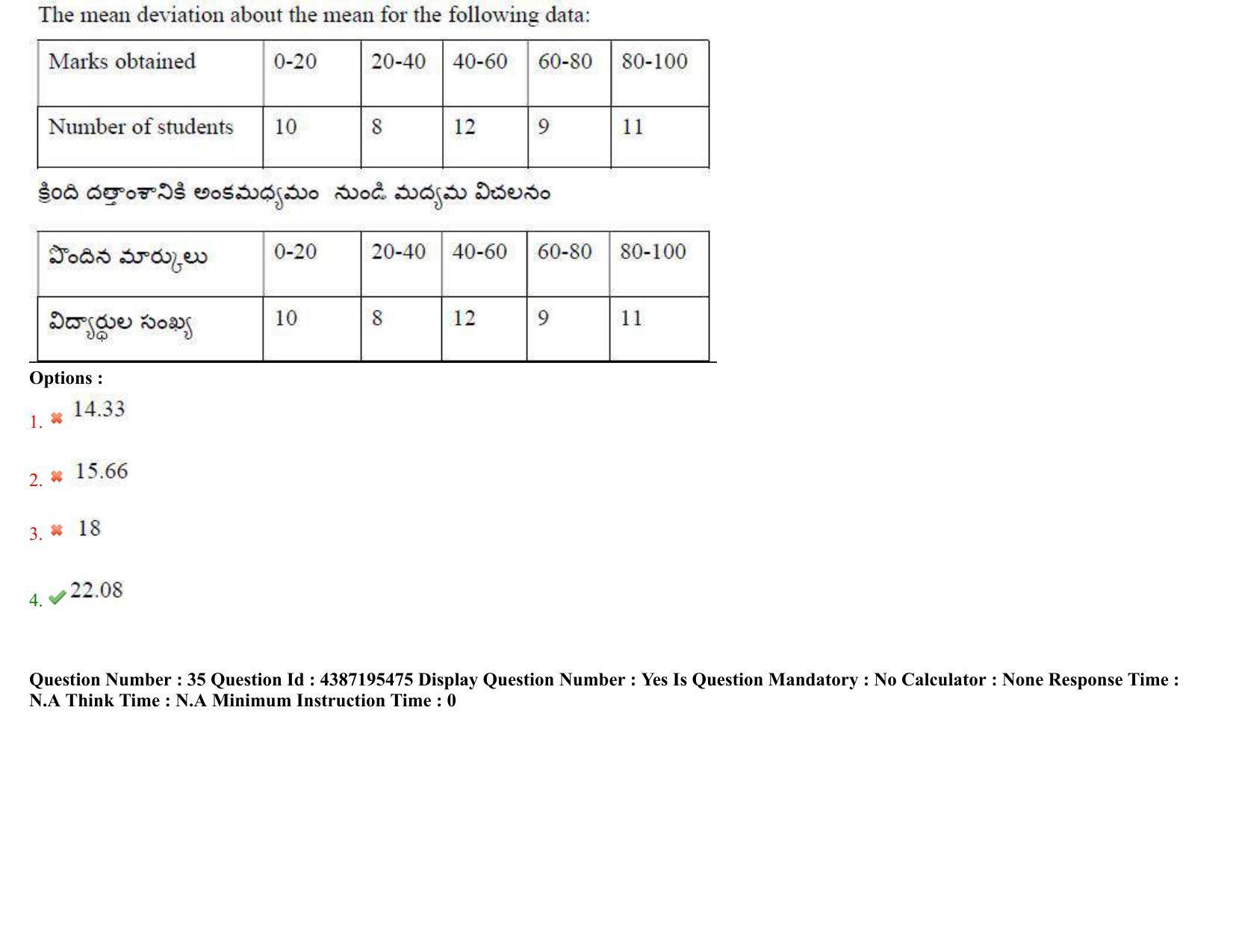 AP EAPCET 2022 - July 5, 2022 Shift 2 - Master Engineering Question Paper With Preliminary Keys - Page 22