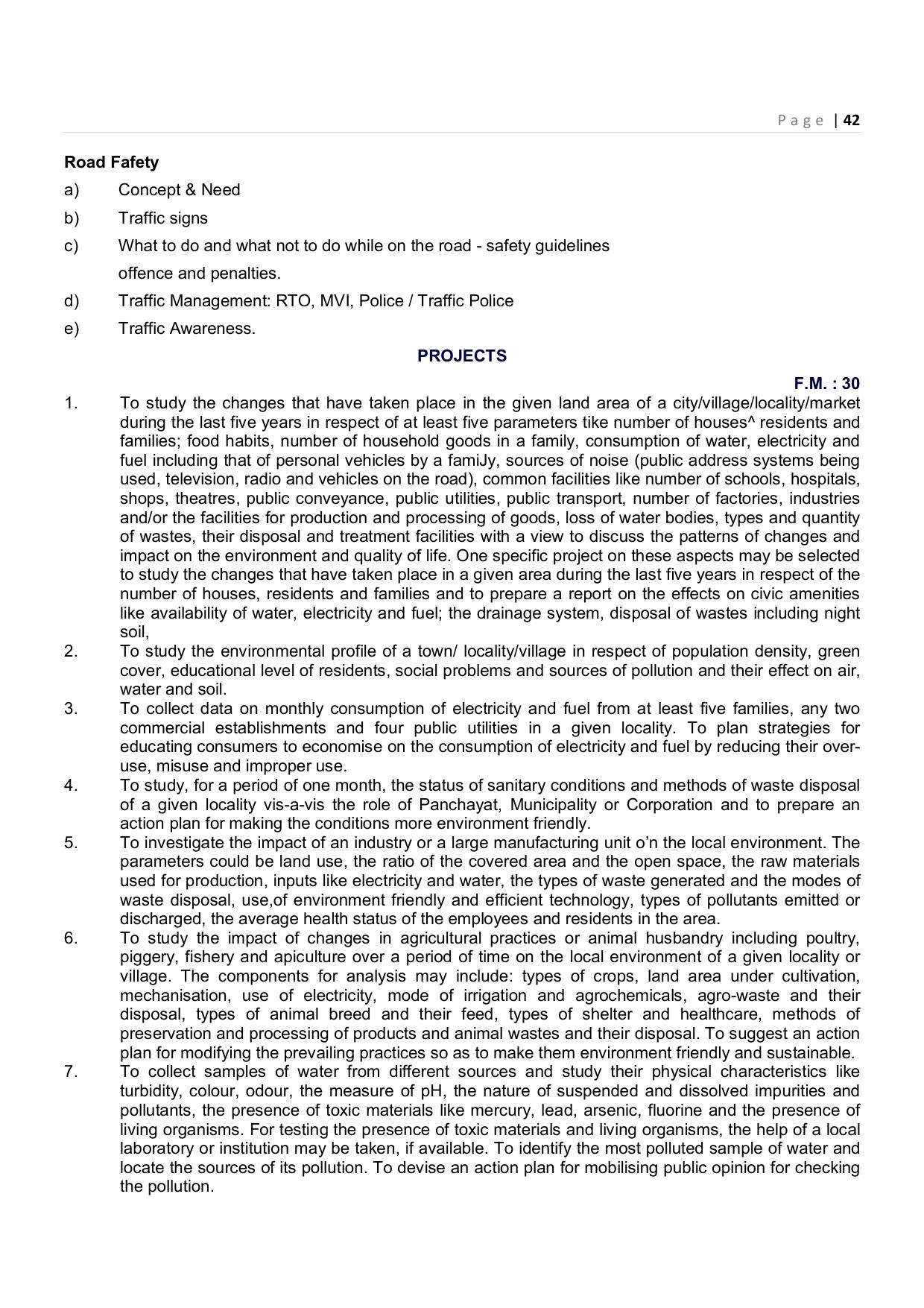 CHSE Odisha Class 12 Syllabus for Commerce - Page 42