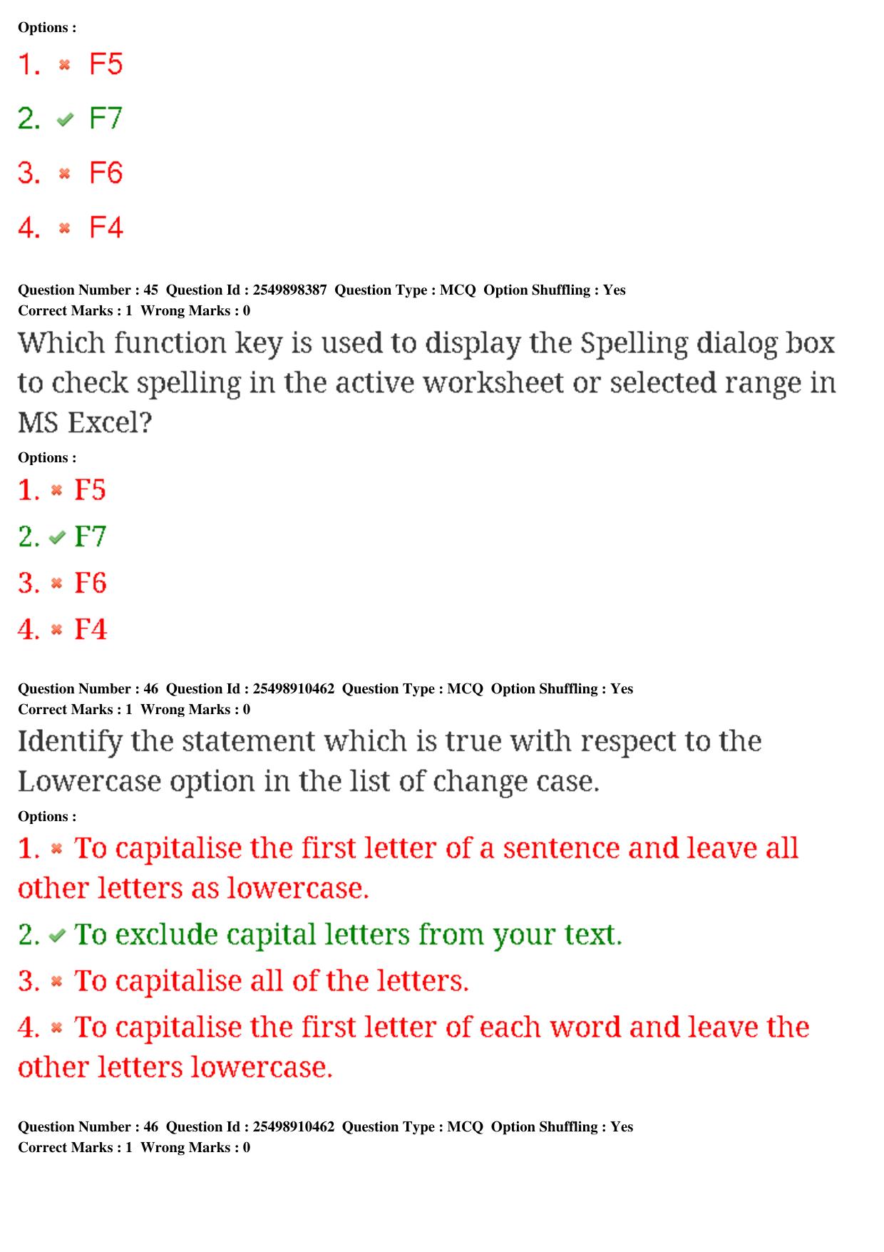 MP CPCT 22nd Feb 2020 Question Paper Shift 2 - Page 29