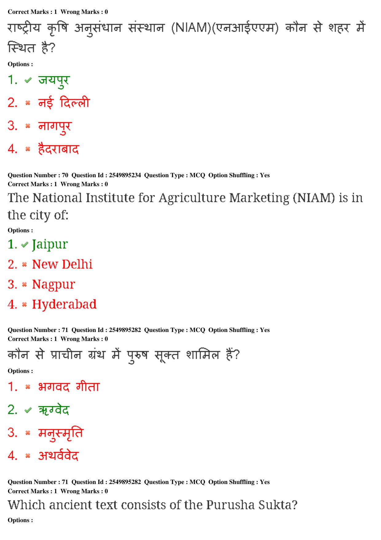 MP CPCT 22nd Feb 2020 Question Paper Shift 2 - Page 52