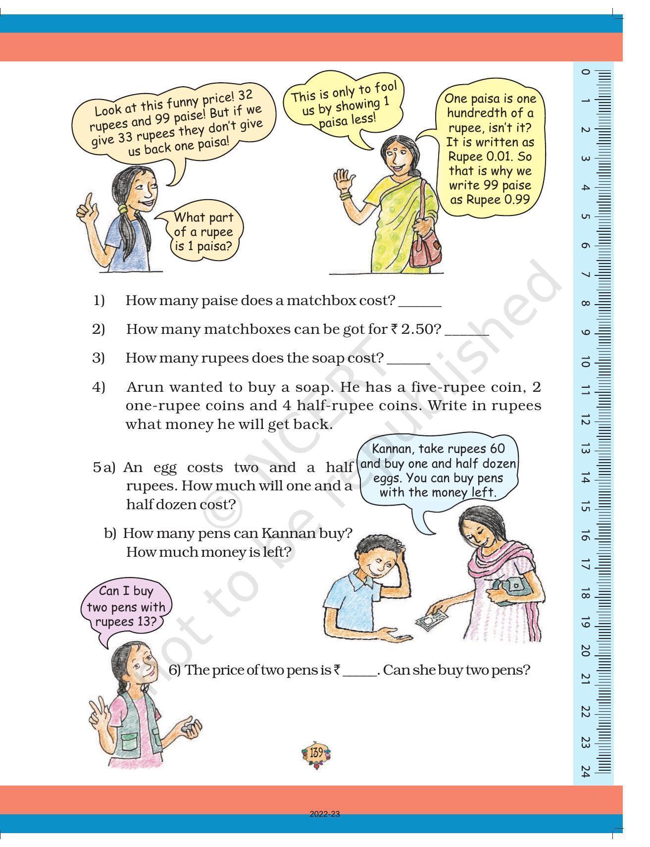NCERT Book for Class 5 Maths Chapter 10 Tenths and Hundredths - Page 6
