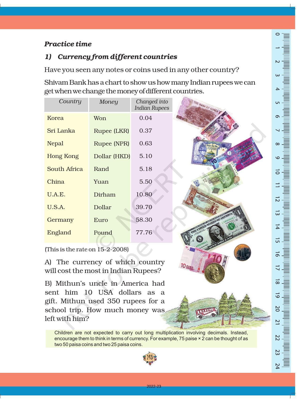 NCERT Book for Class 5 Maths Chapter 10 Tenths and Hundredths - Page 10