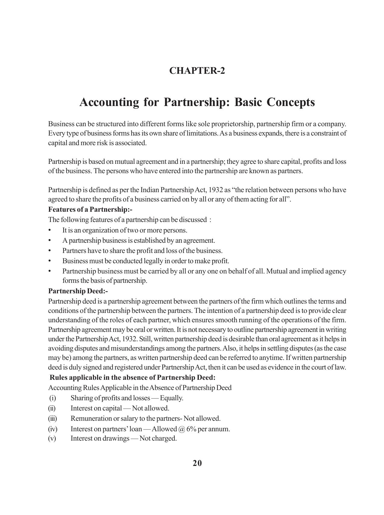 Tripura Board Class 12 Accountency English Workbooks - Page 24
