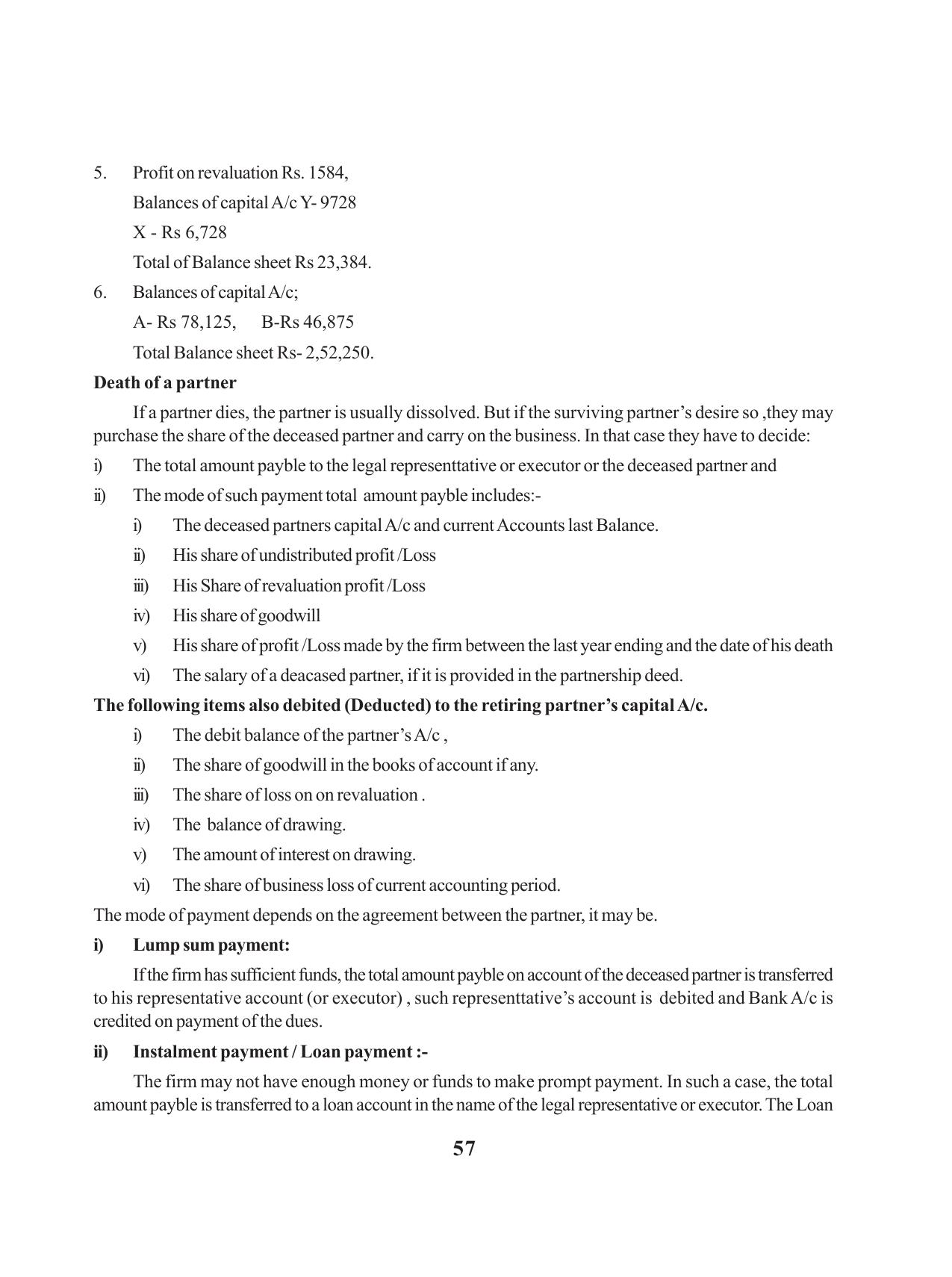 Tripura Board Class 12 Accountency English Workbooks - Page 61