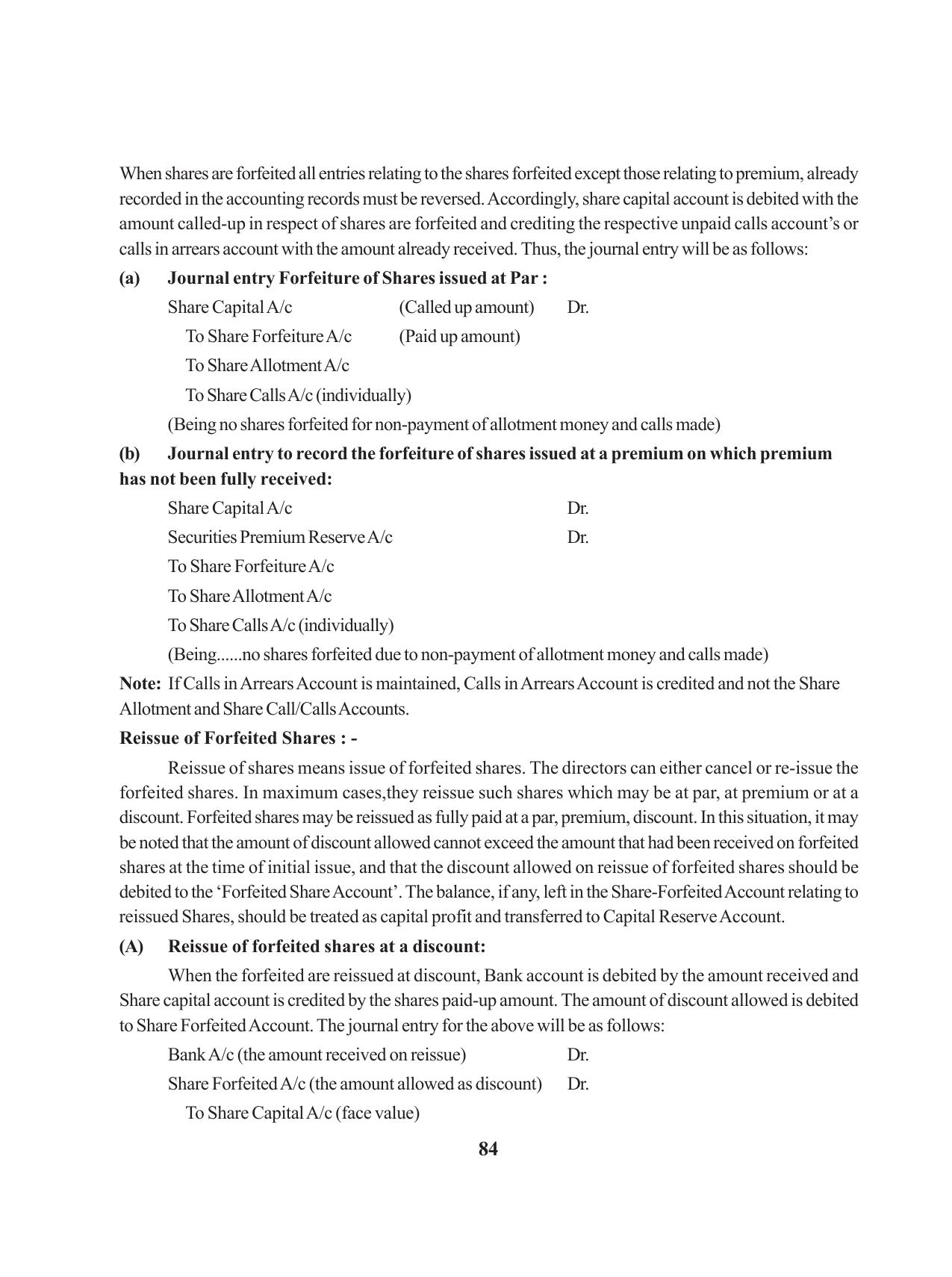 Tripura Board Class 12 Accountency English Workbooks - Page 88