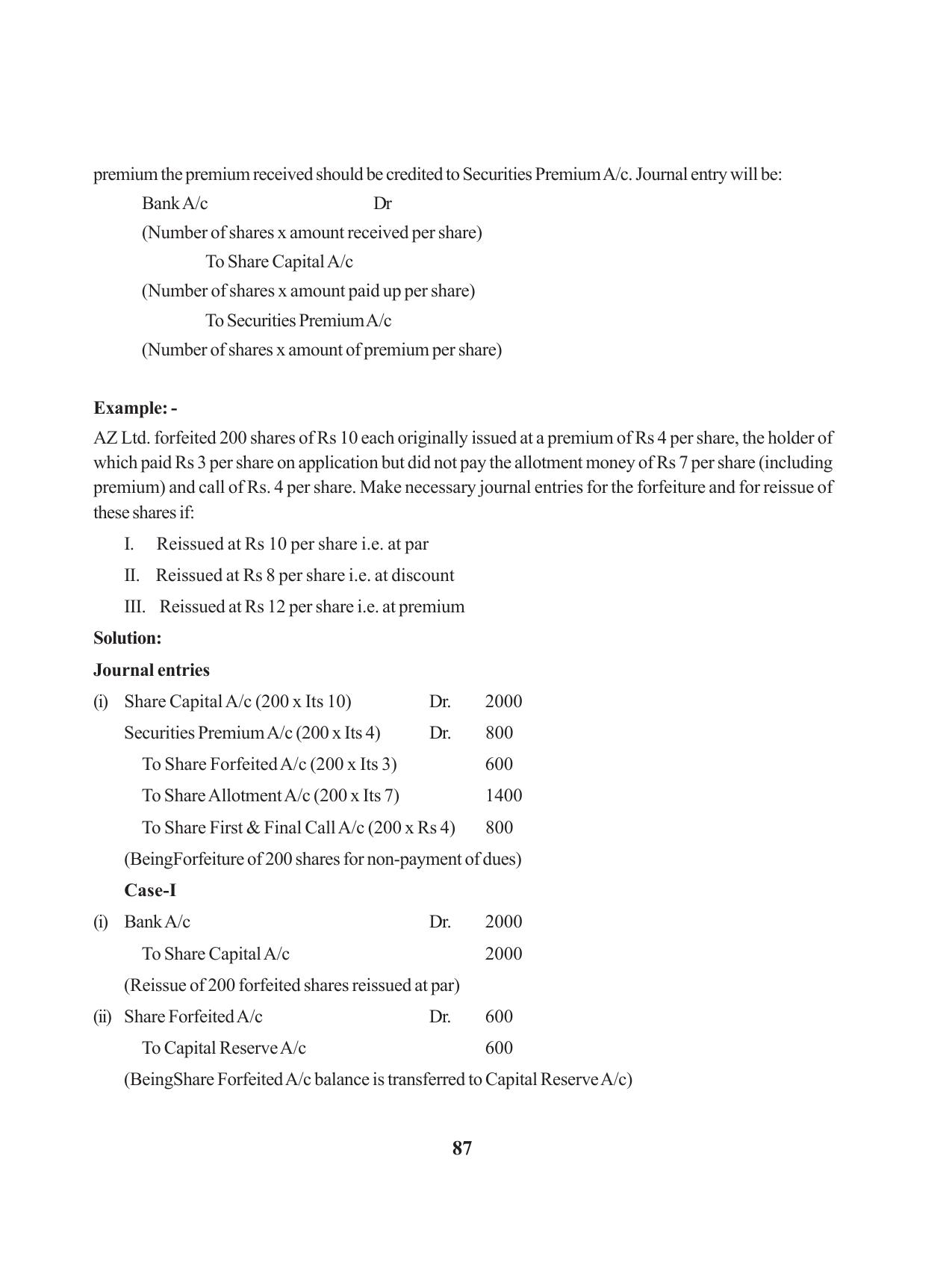 Tripura Board Class 12 Accountency English Workbooks - Page 91