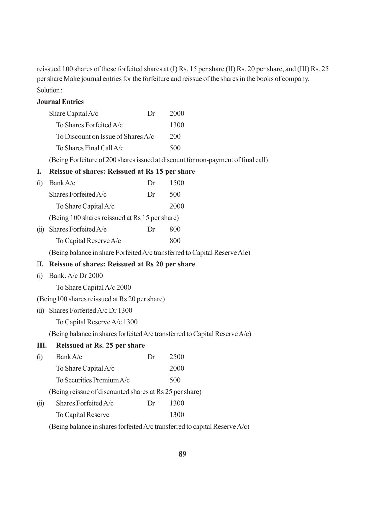 Tripura Board Class 12 Accountency English Workbooks - Page 93