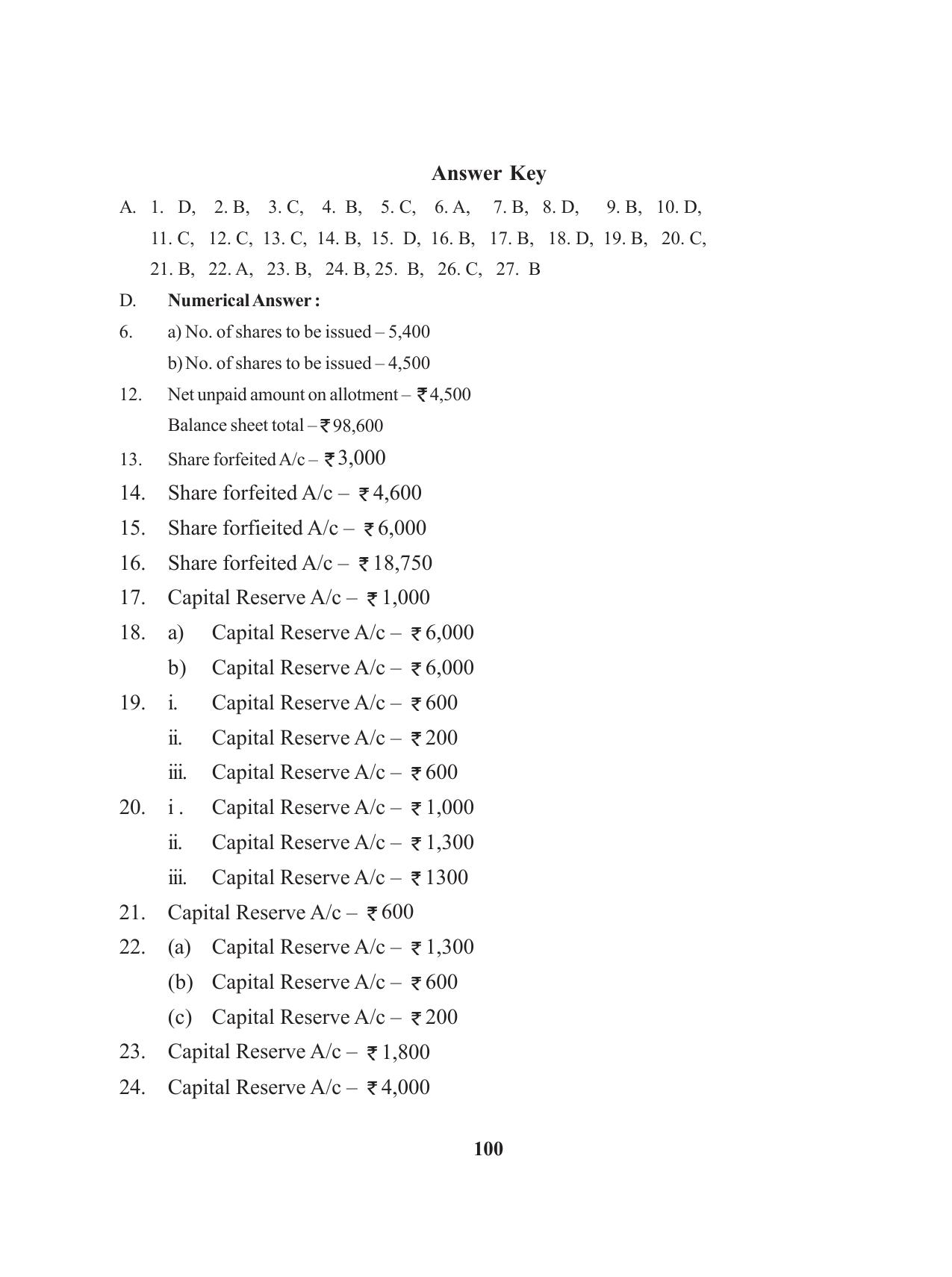 Tripura Board Class 12 Accountency English Workbooks - Page 104