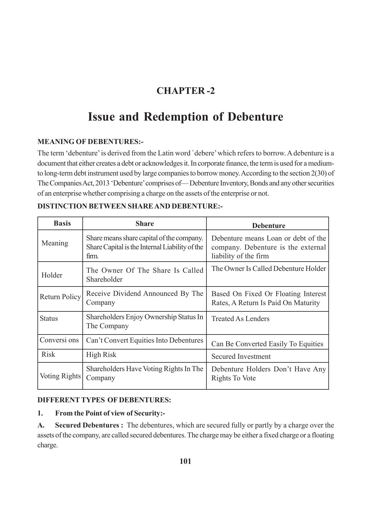 Tripura Board Class 12 Accountency English Workbooks - Page 105
