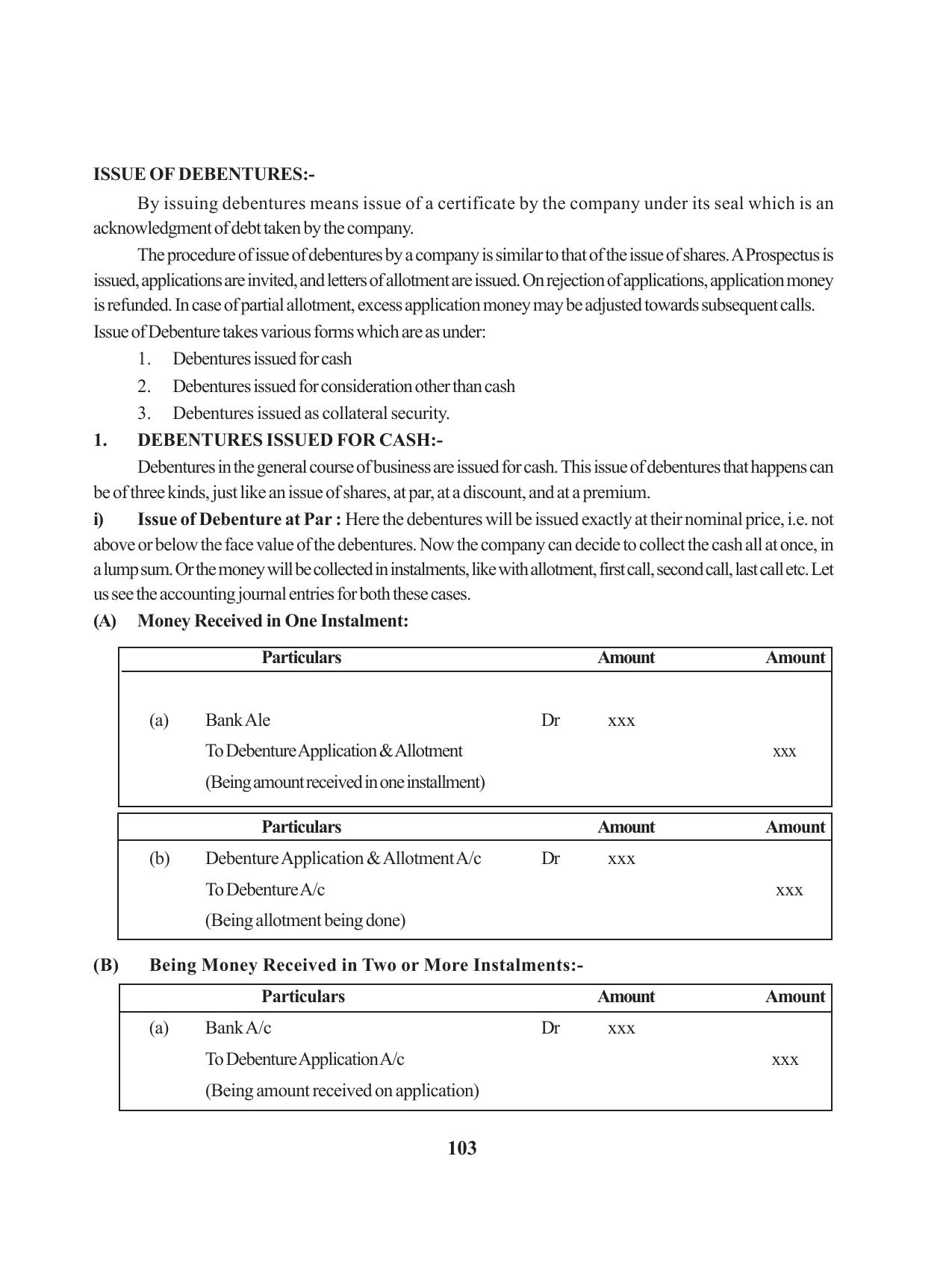 Tripura Board Class 12 Accountency English Workbooks - Page 107
