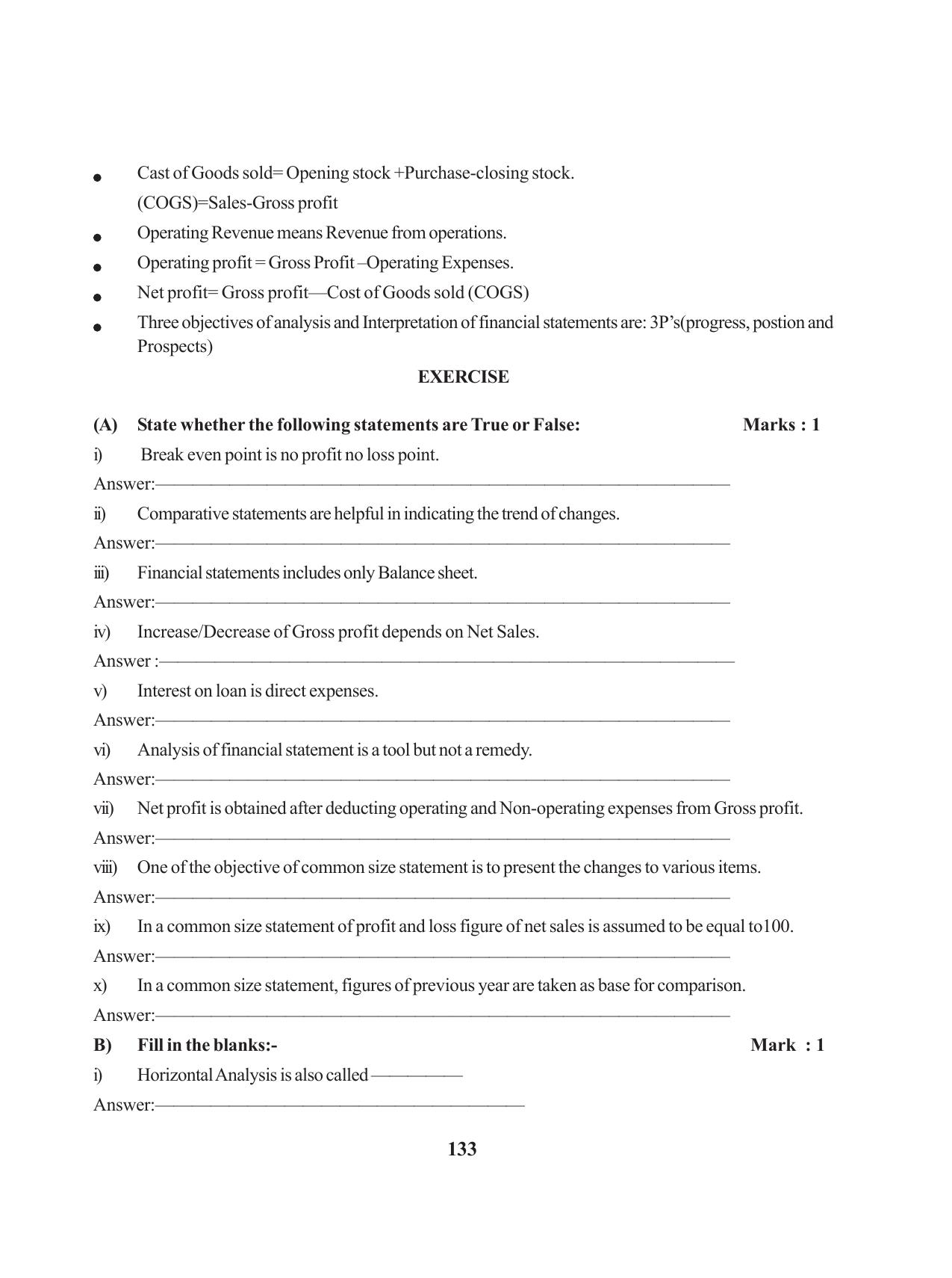 Tripura Board Class 12 Accountency English Workbooks - Page 137