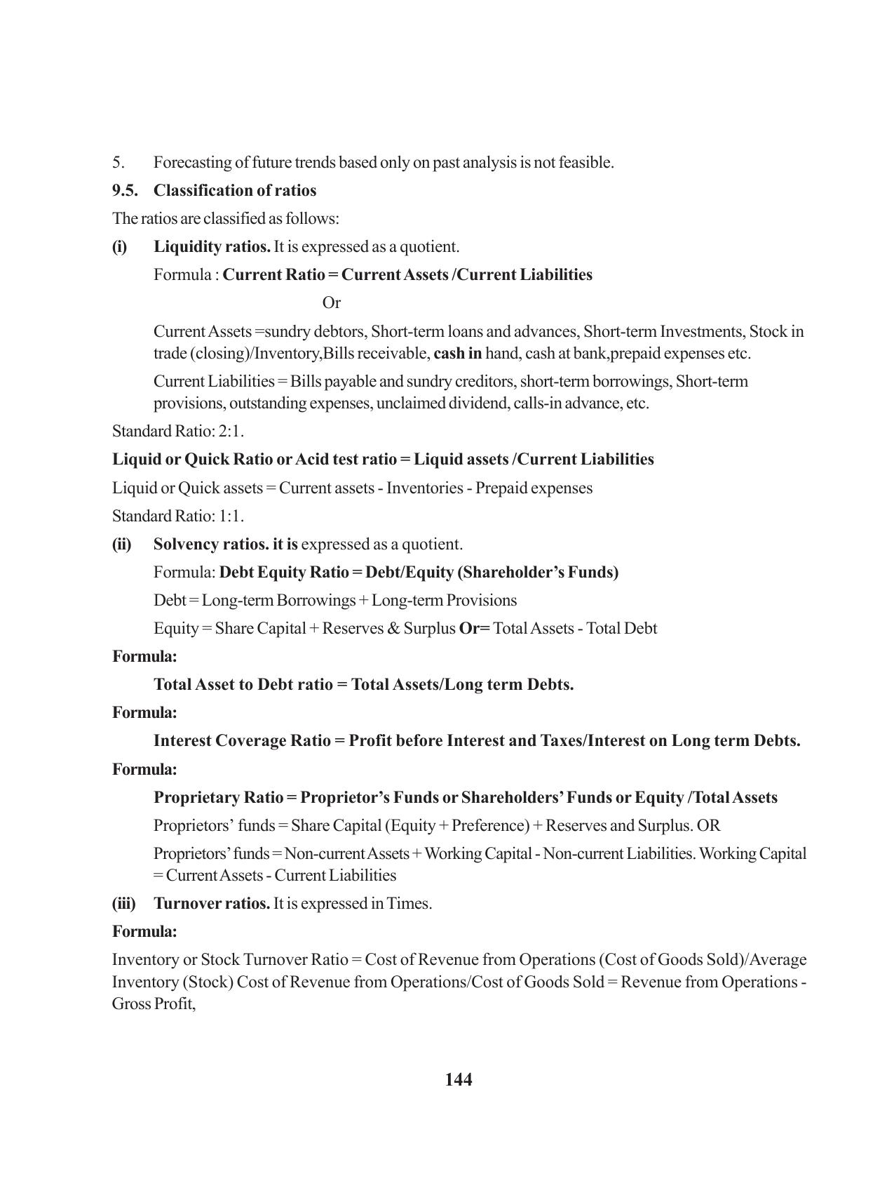 Tripura Board Class 12 Accountency English Workbooks - Page 148