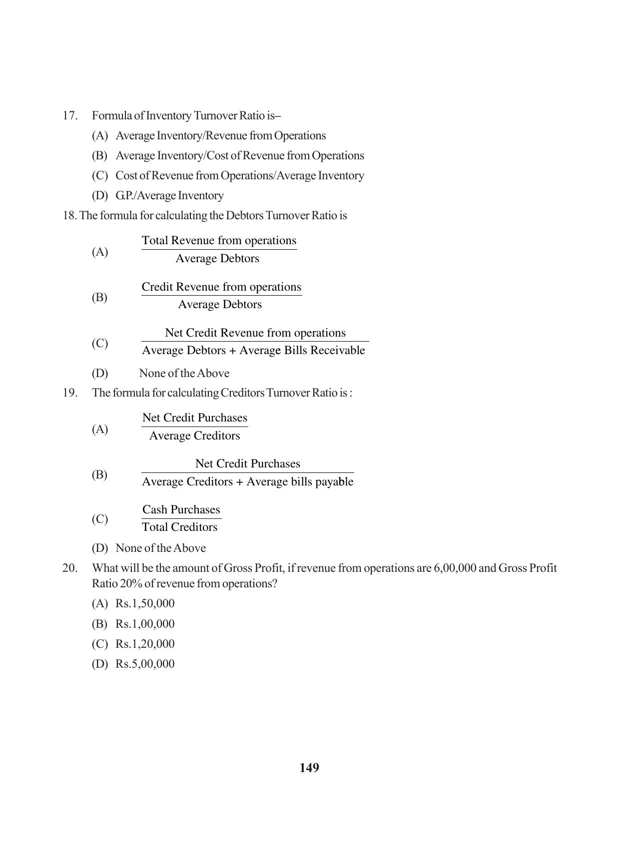 Tripura Board Class 12 Accountency English Workbooks - Page 153