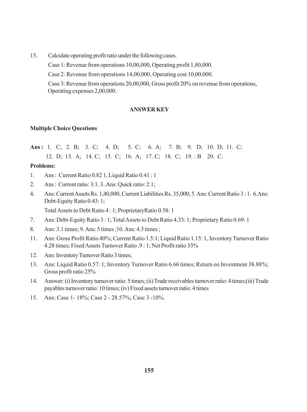 Tripura Board Class 12 Accountency English Workbooks - Page 159
