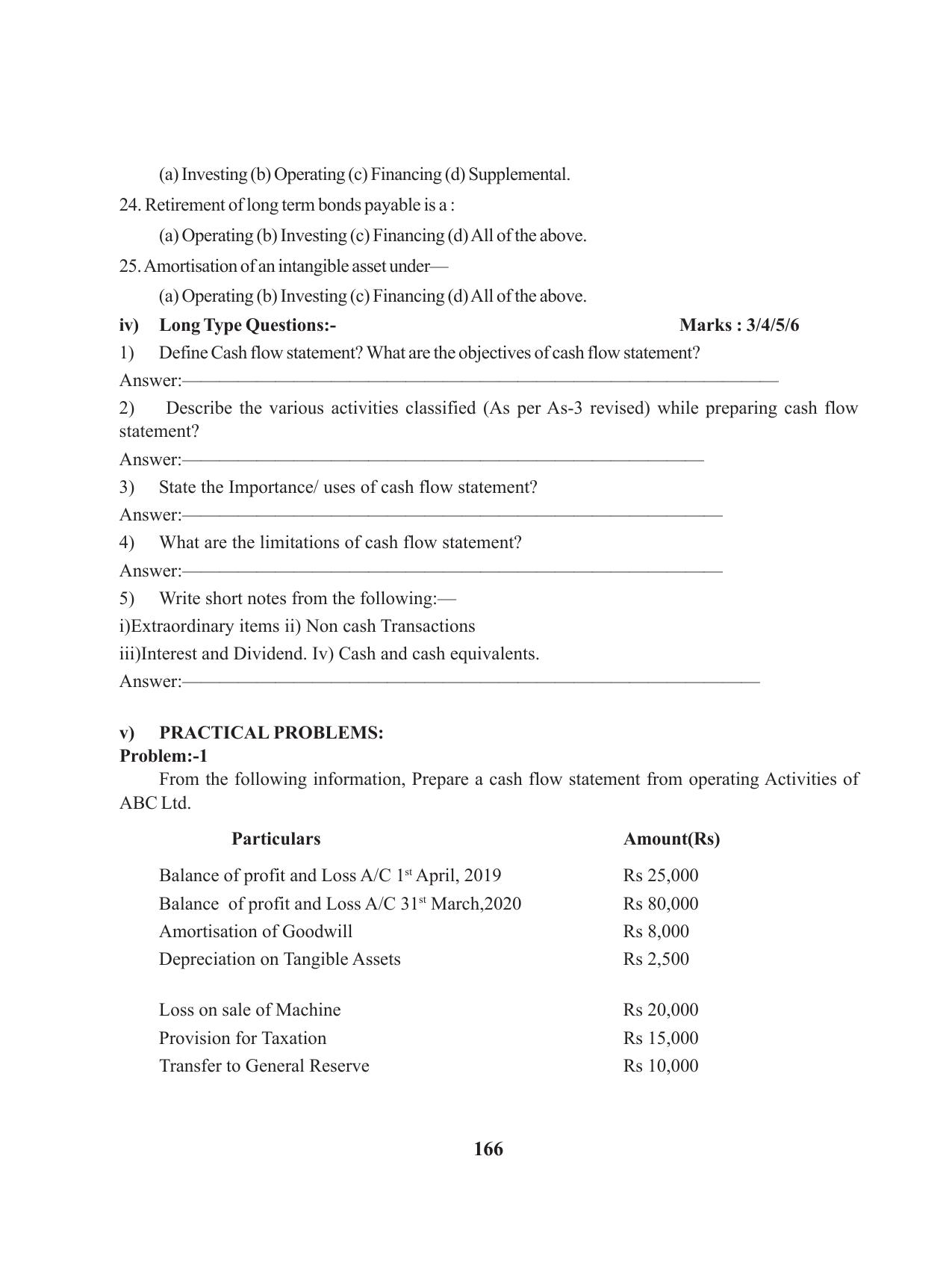 Tripura Board Class 12 Accountency English Workbooks - Page 170
