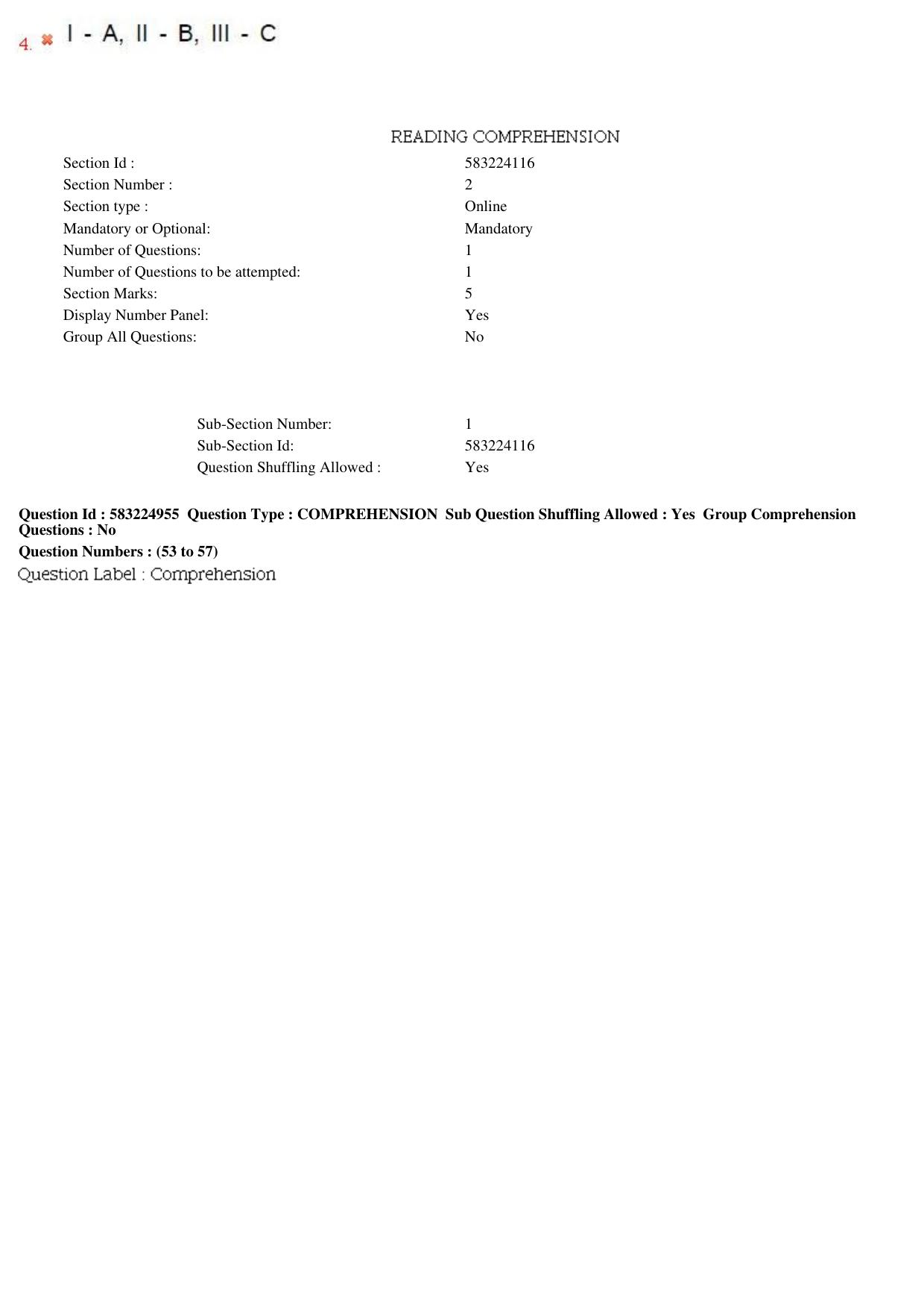 MP CPCT 2nd April 2017 CPCT Question Paper Shift 2 - Page 30