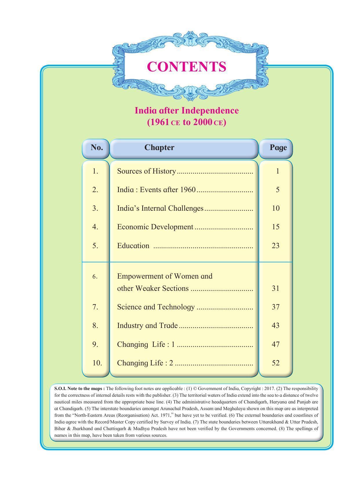 Maharashtra Board Class 9 History & Political Science Textbook - Page 9
