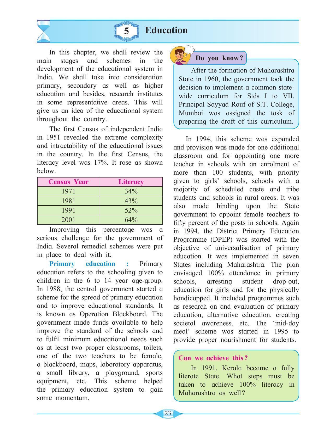 Maharashtra Board Class 9 History & Political Science Textbook - Page 33