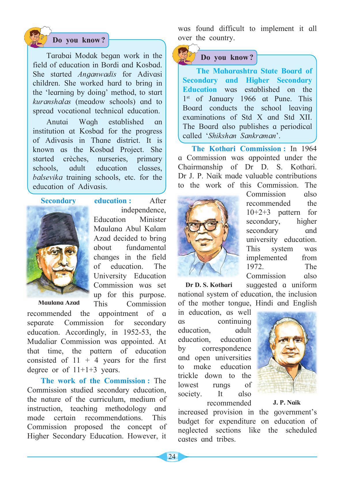 Maharashtra Board Class 9 History & Political Science Textbook - Page 34