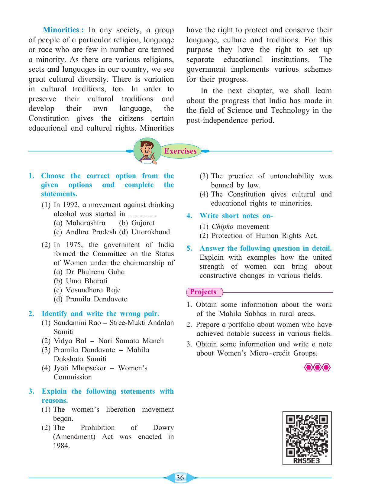 Maharashtra Board Class 9 History & Political Science Textbook - Page 46