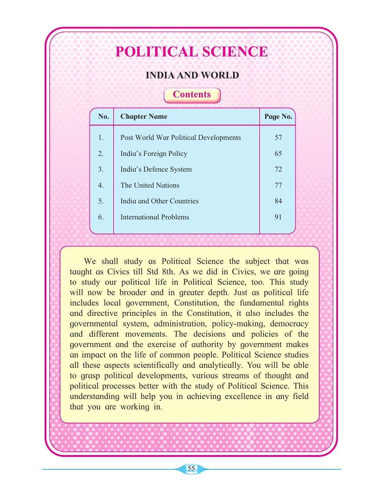 Maharashtra Board Class 9 History & Political Science Textbook - Page 65