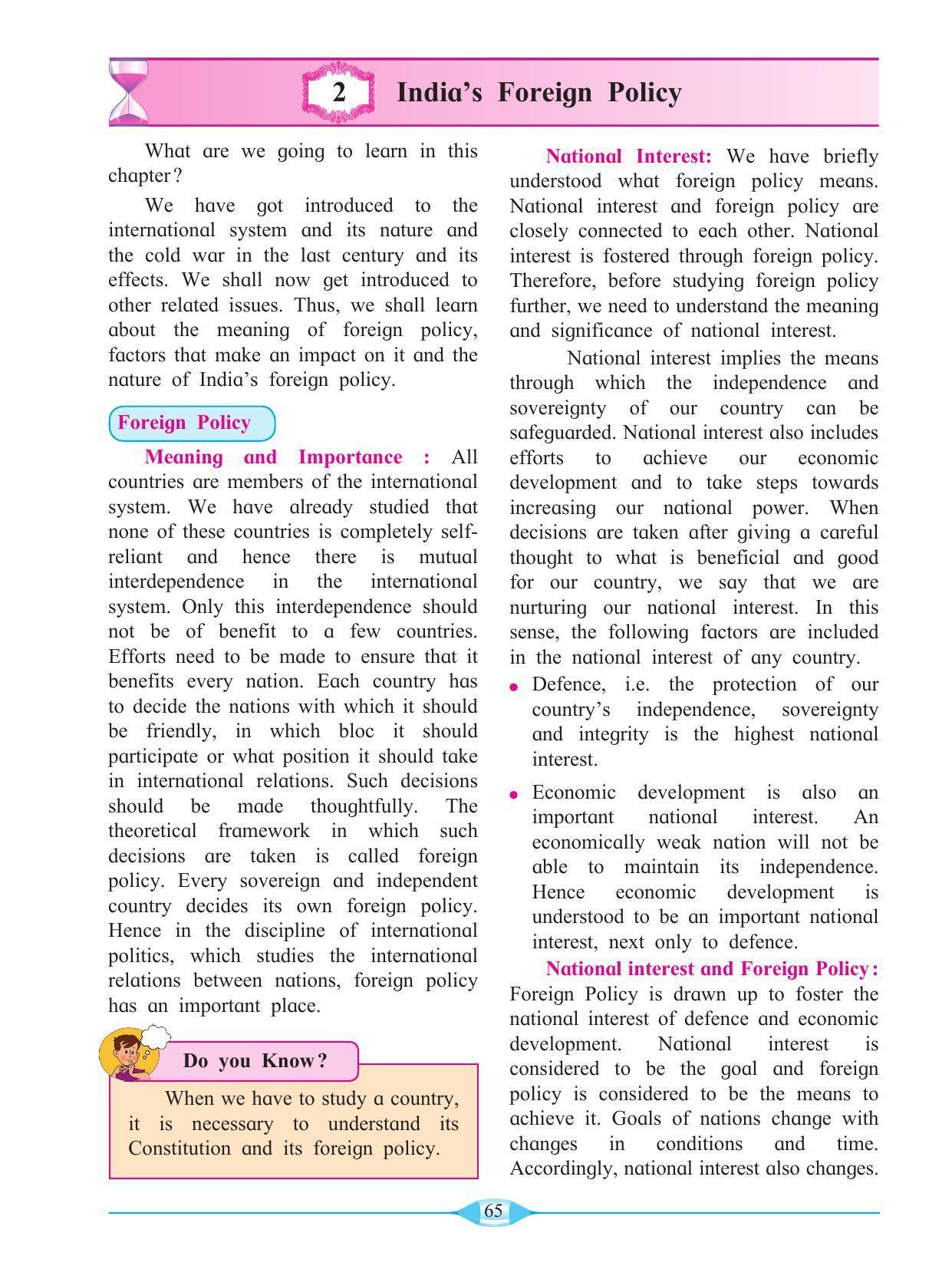 Maharashtra Board Class 9 History & Political Science Textbook - Page 75