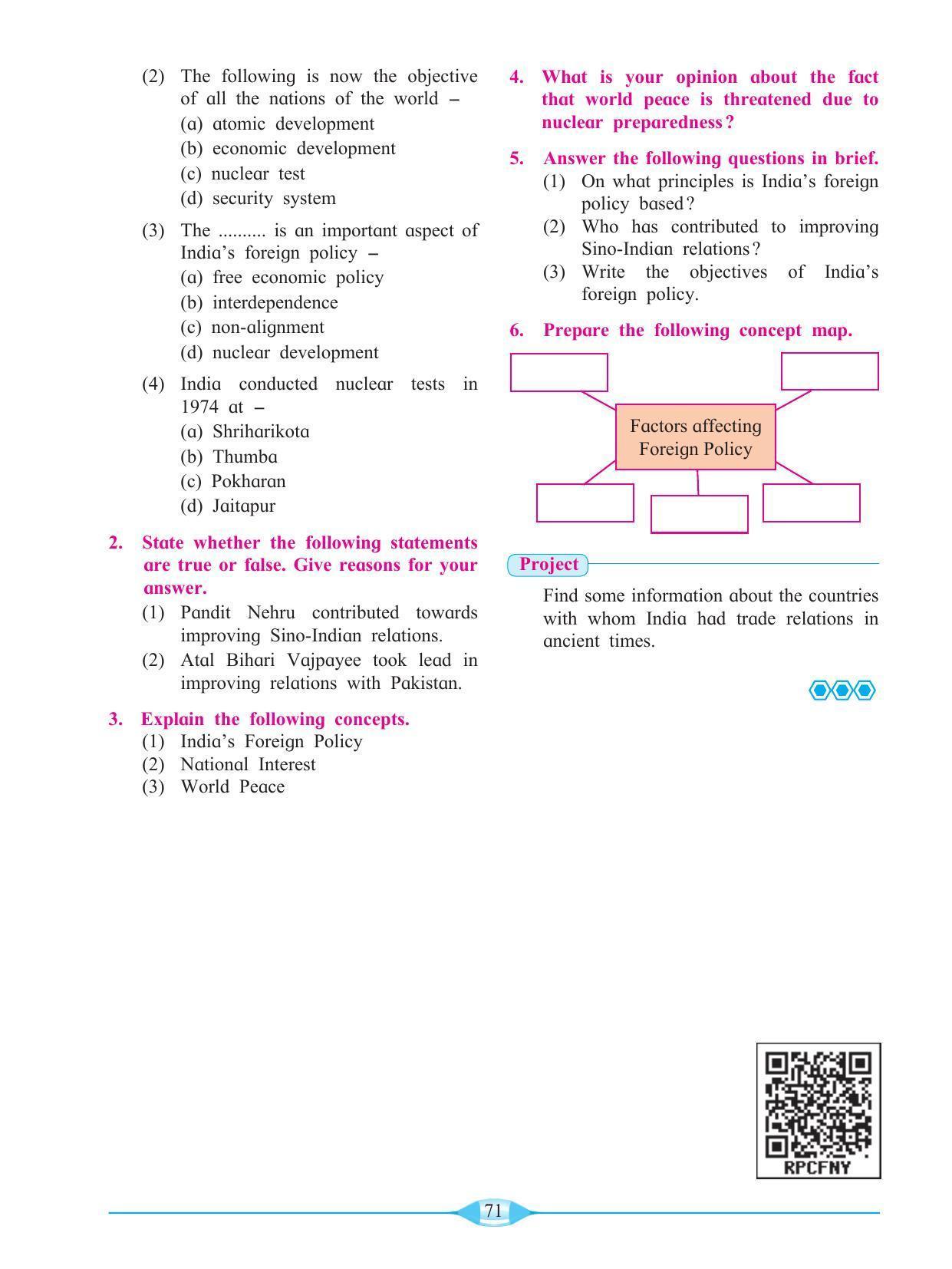 Maharashtra Board Class 9 History & Political Science Textbook - Page 81