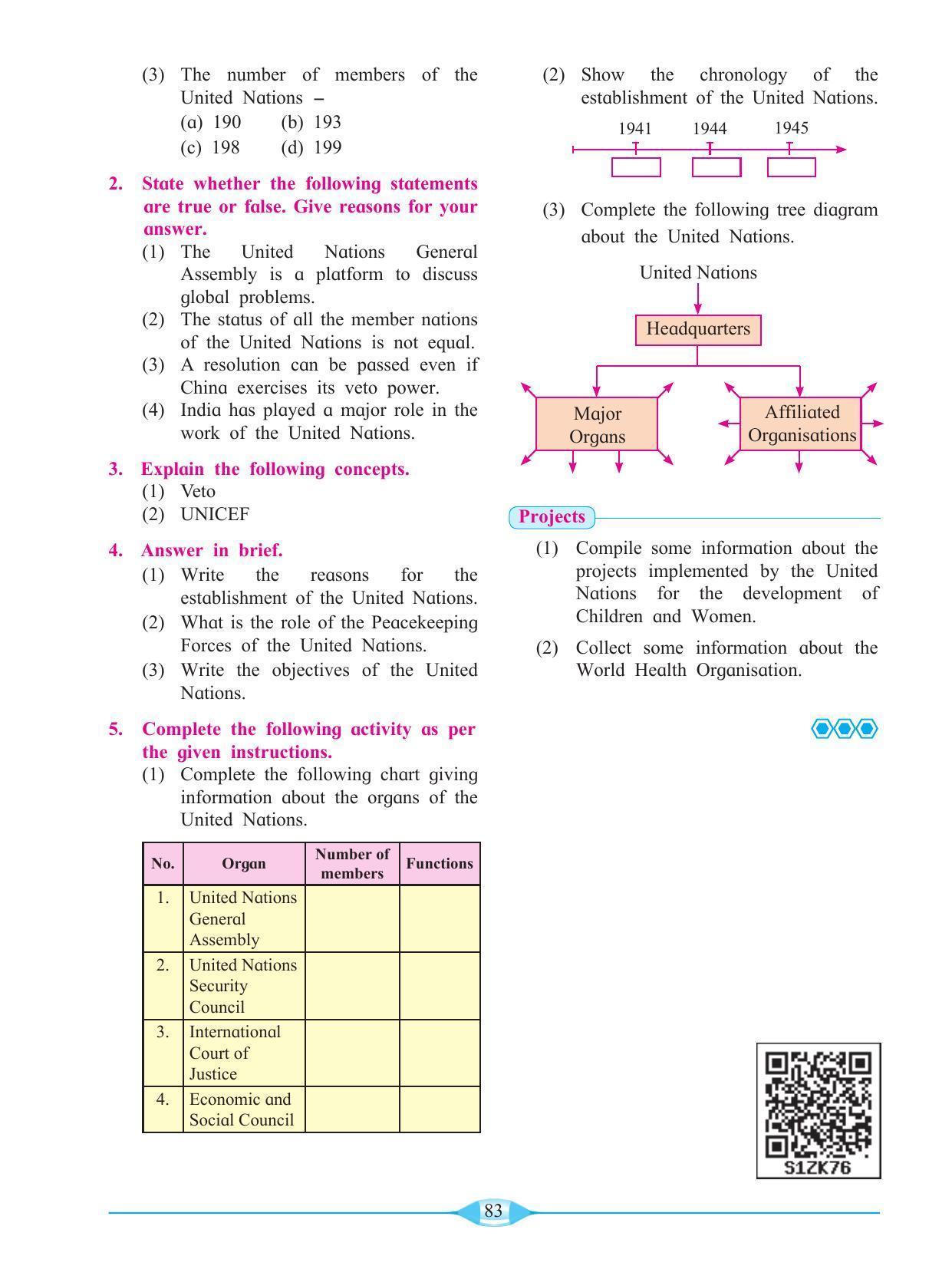 Maharashtra Board Class 9 History & Political Science Textbook - Page 93