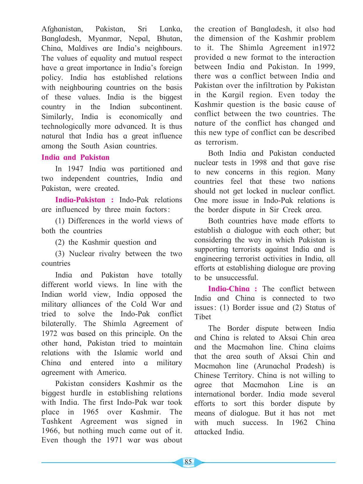 Maharashtra Board Class 9 History & Political Science Textbook - Page 95