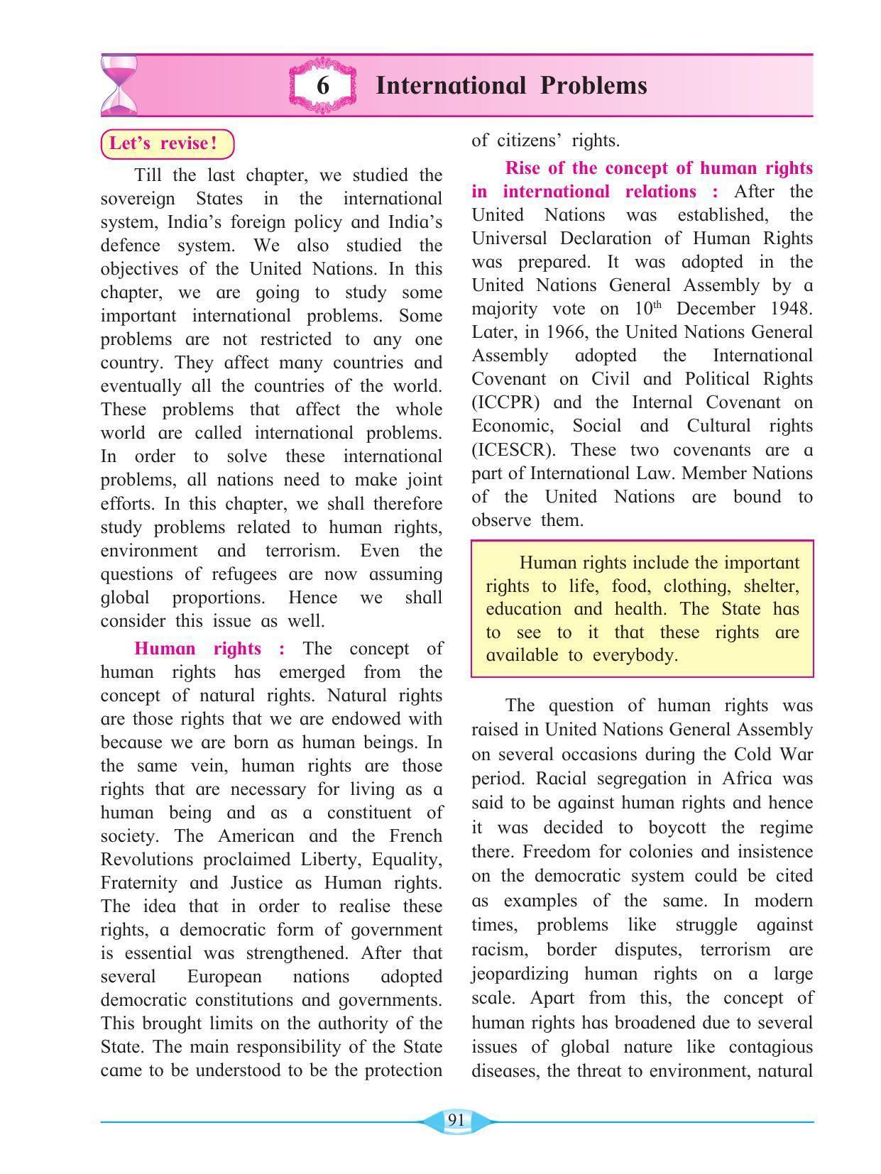 Maharashtra Board Class 9 History & Political Science Textbook - Page 101