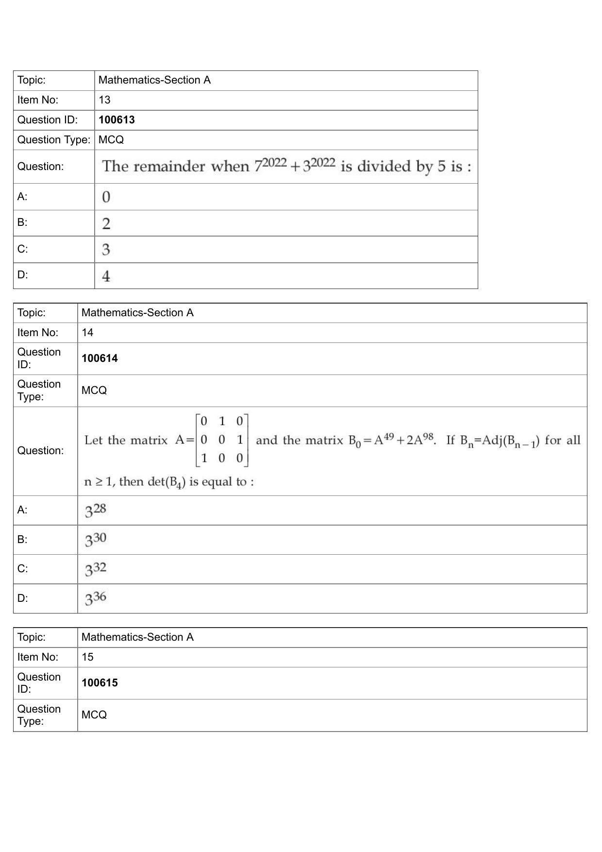 JEE Mains 2022: BTech English (Shift 1) 28-07-2022 Question Paper - Page 7