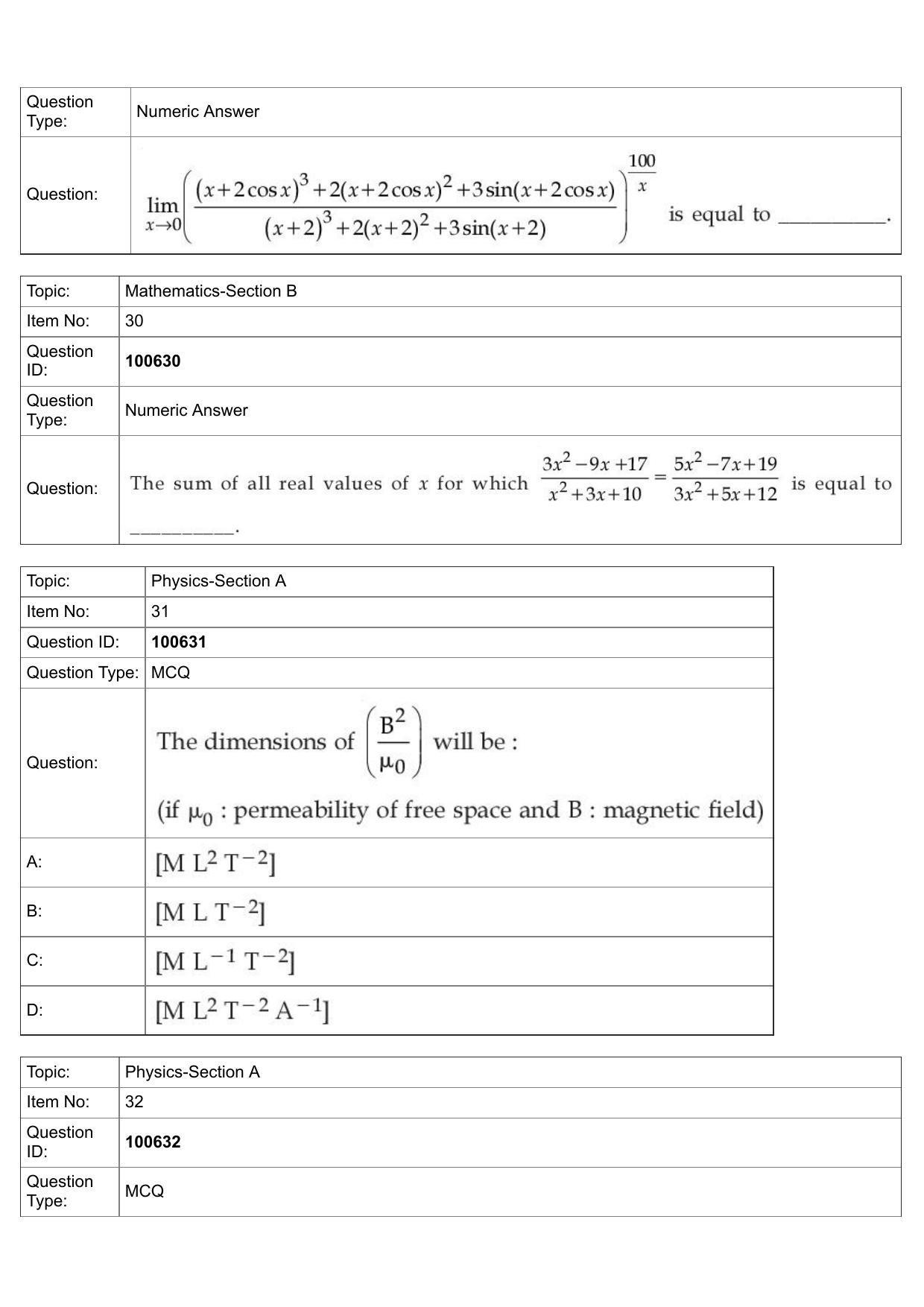 JEE Mains 2022: BTech English (Shift 1) 28-07-2022 Question Paper - Page 13