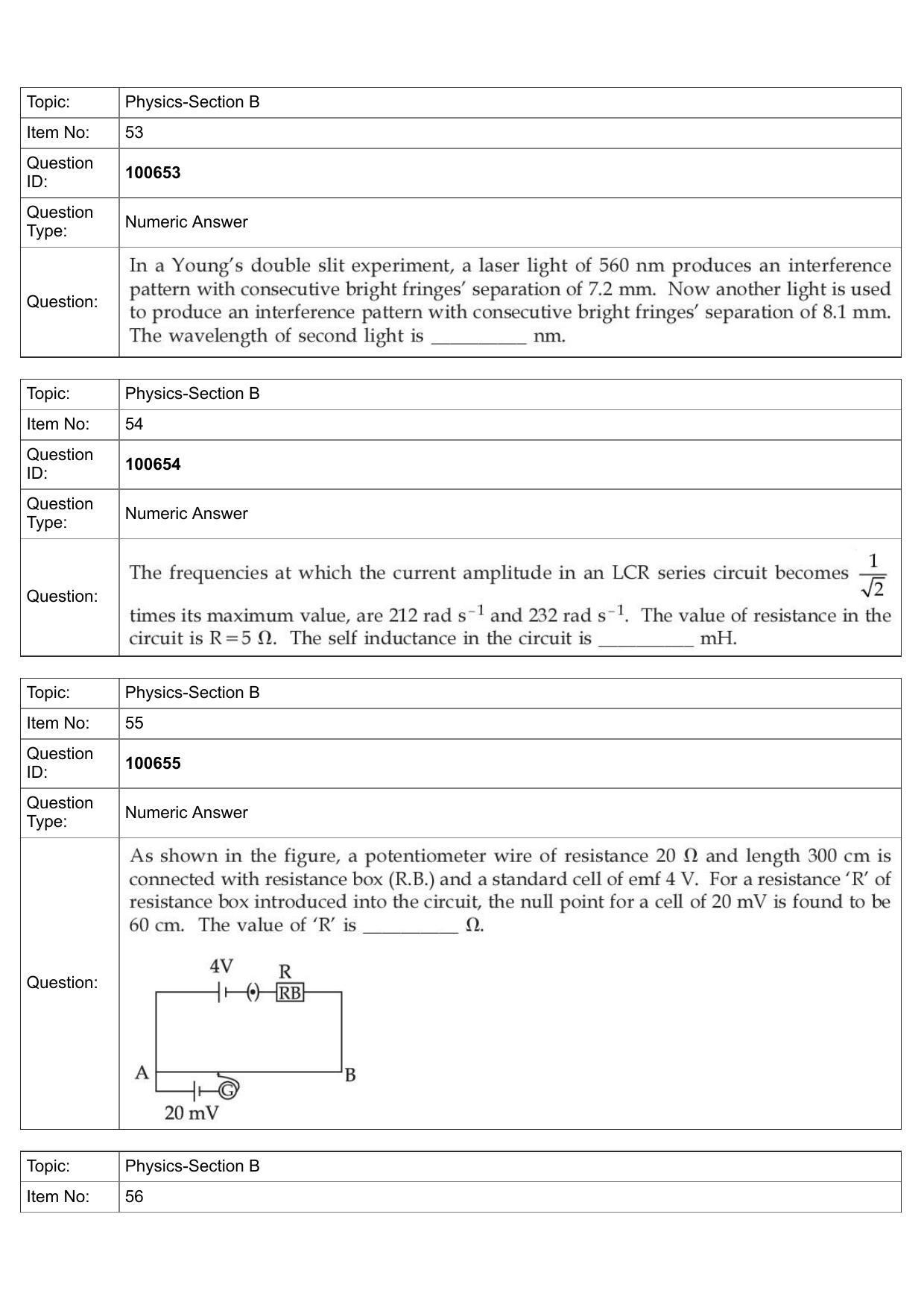 JEE Mains 2022: BTech English (Shift 1) 28-07-2022 Question Paper - Page 23
