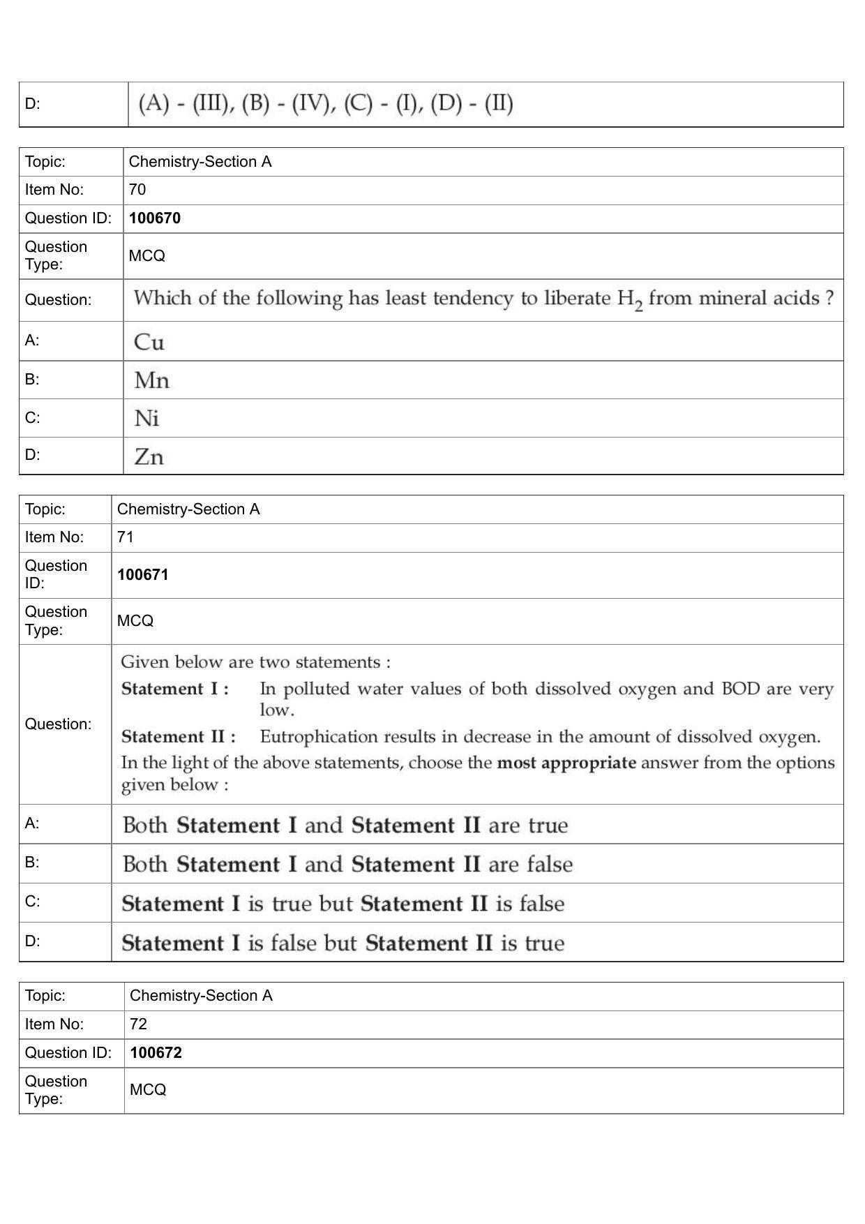 JEE Mains 2022: BTech English (Shift 1) 28-07-2022 Question Paper - Page 30